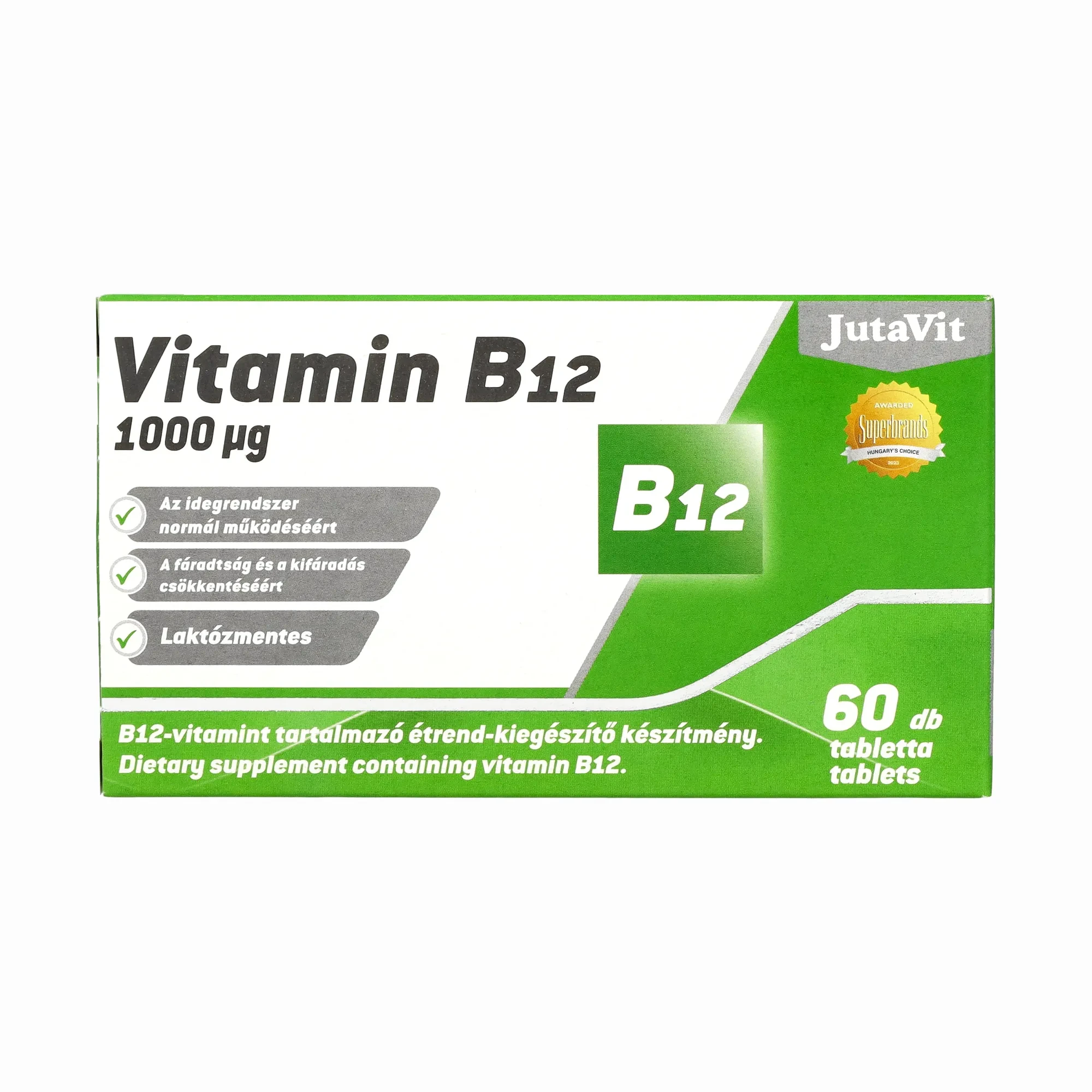 JutaVit B12-vitamin 1000µg 60db