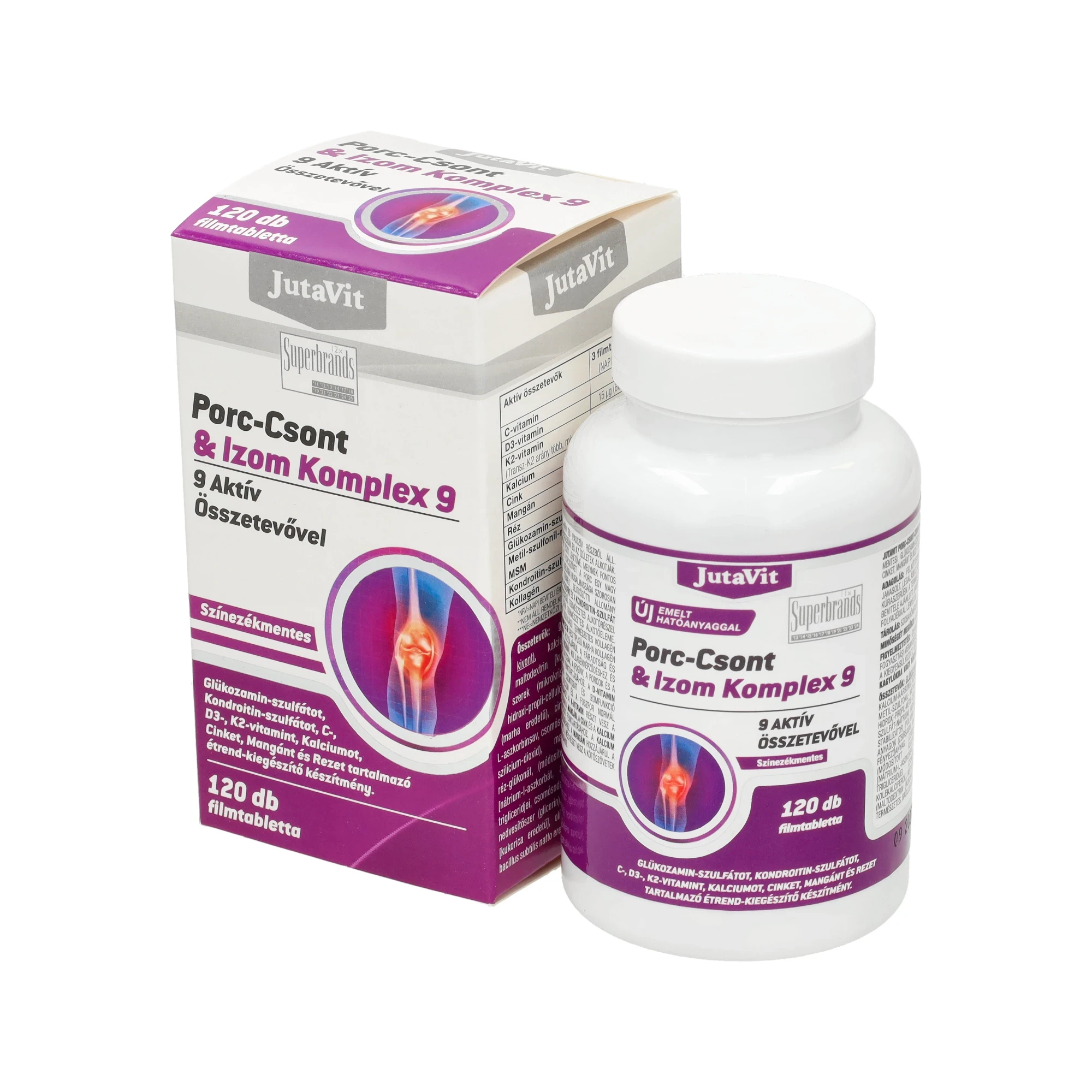 JutaVit Porc-Csont-Izom Komplex 9 120db