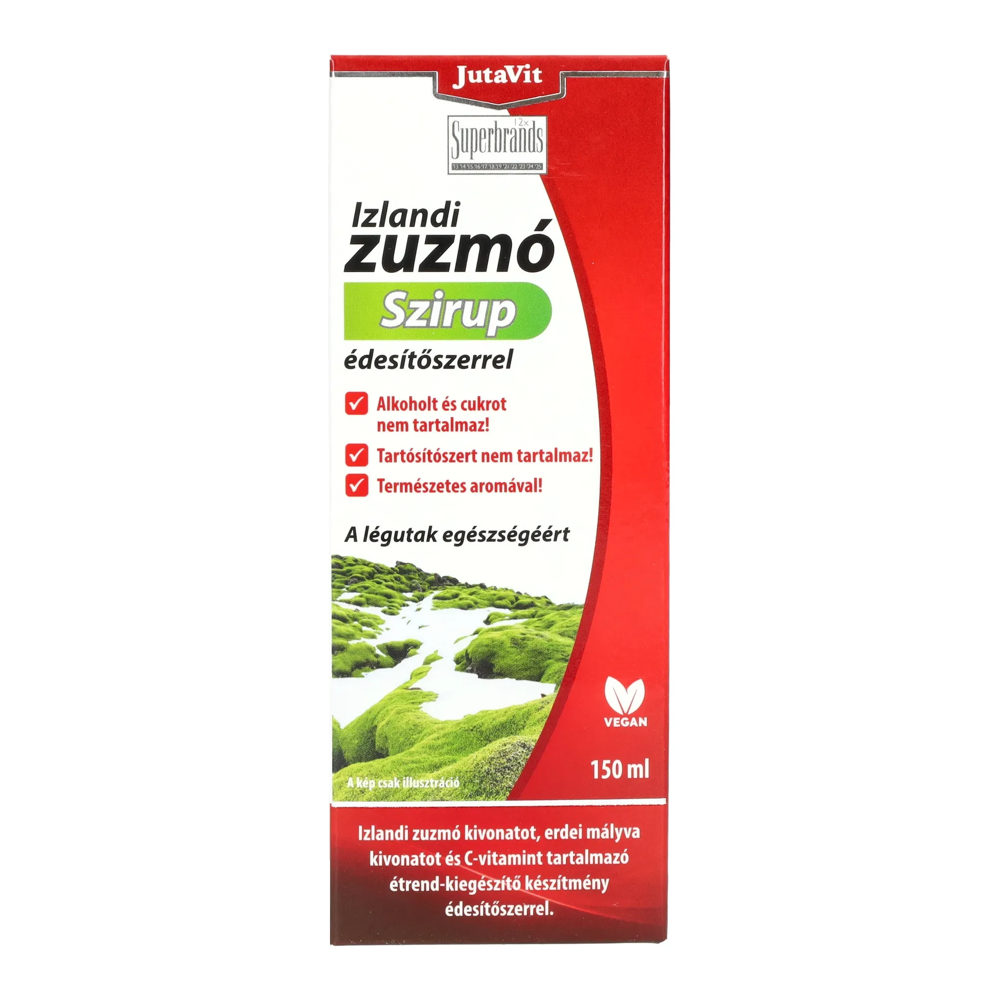 Jutavit Izlandi Zuzmó Szirup 150 ml
