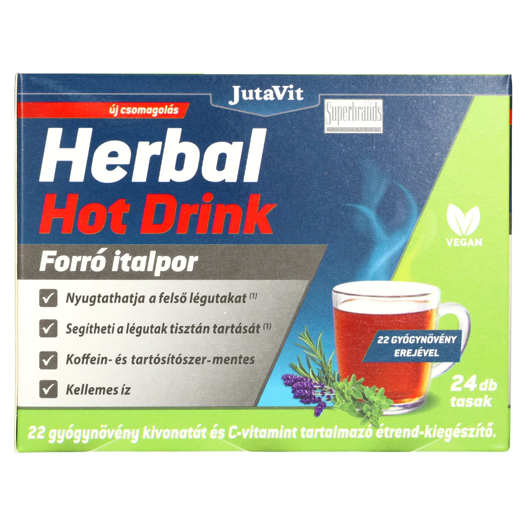 JutaVit Herbal Hot Drink Felnőtt 24db