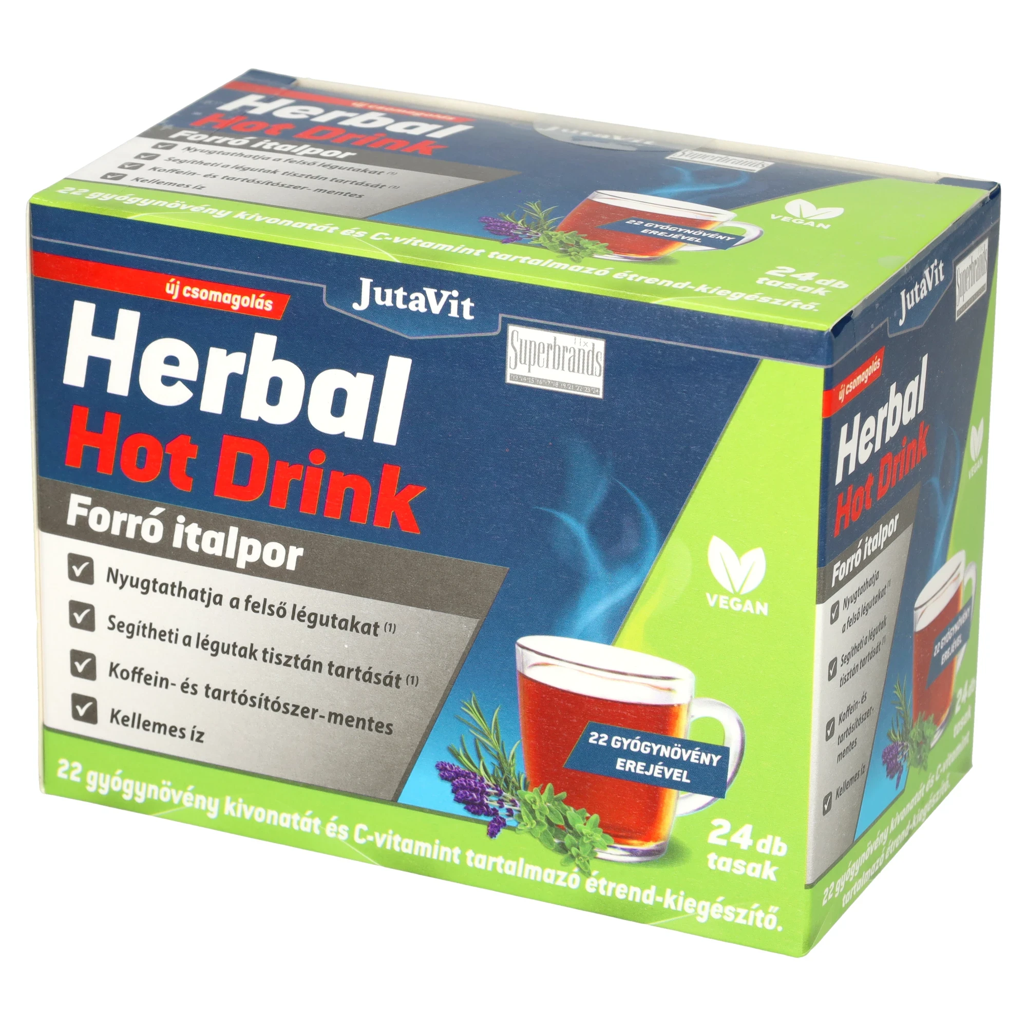JutaVit Herbal Hot Drink Felnőtt 24db