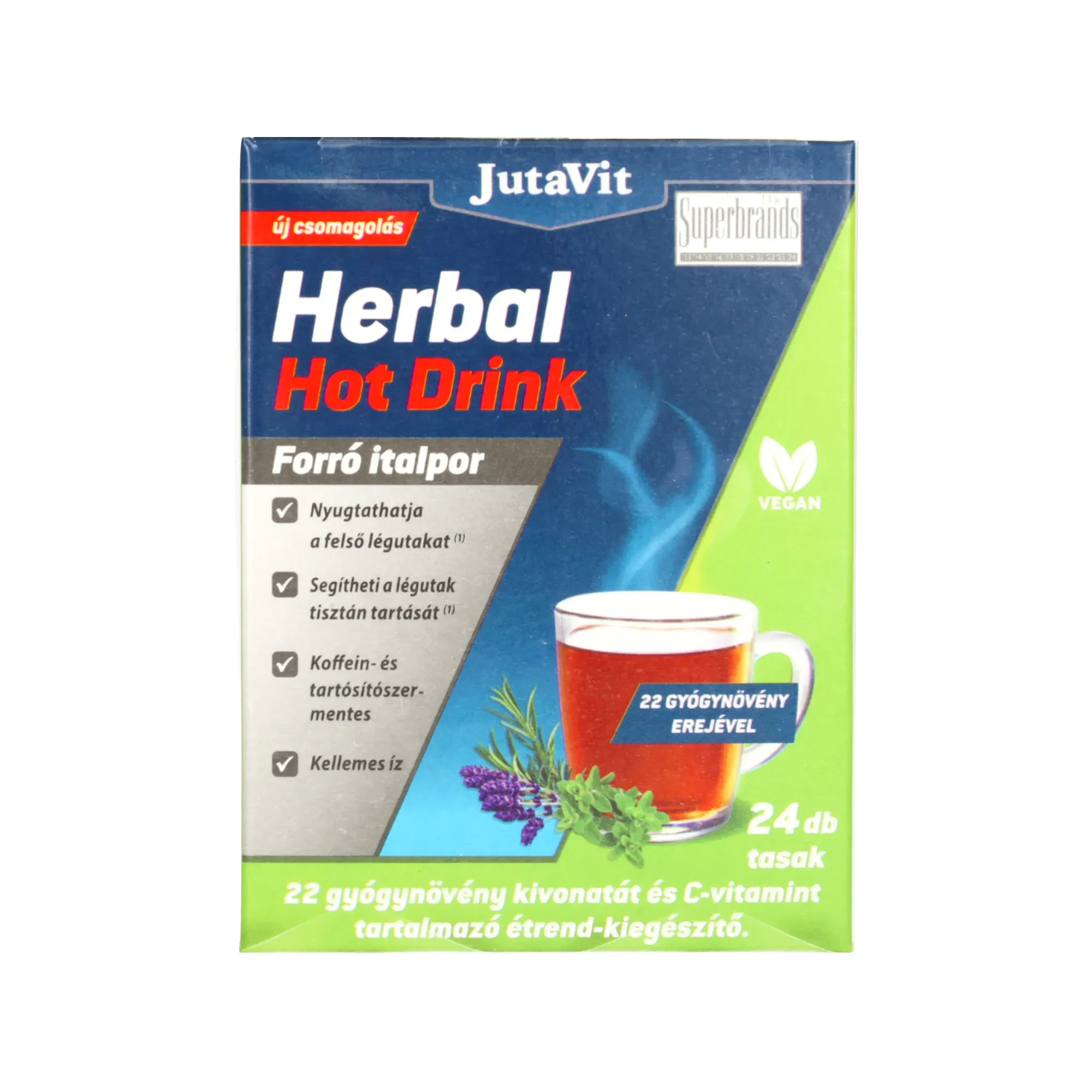 JutaVit Herbal Hot Drink Felnőtt 24db