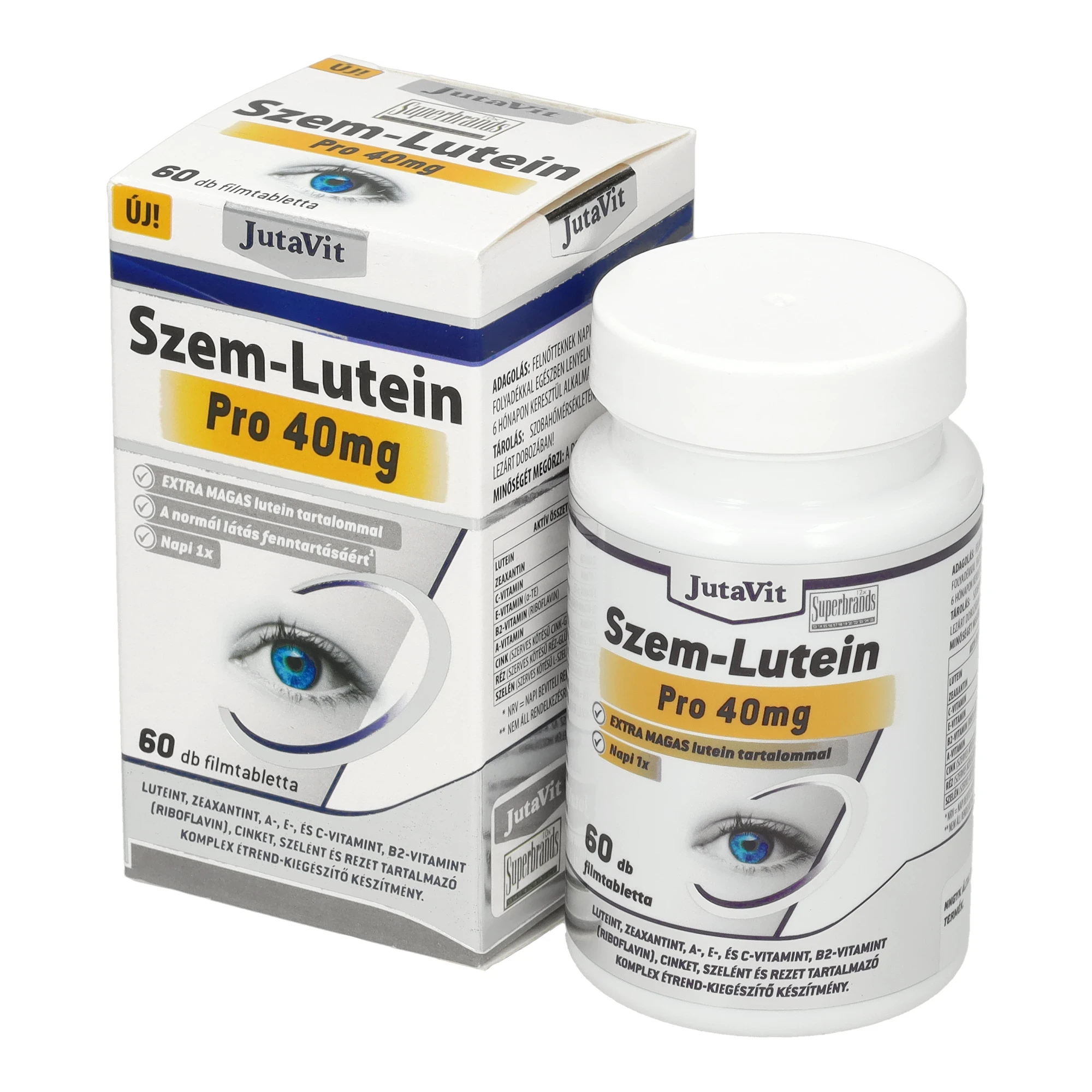 JutaVit Szem-Lutein Pro 40mg 60db