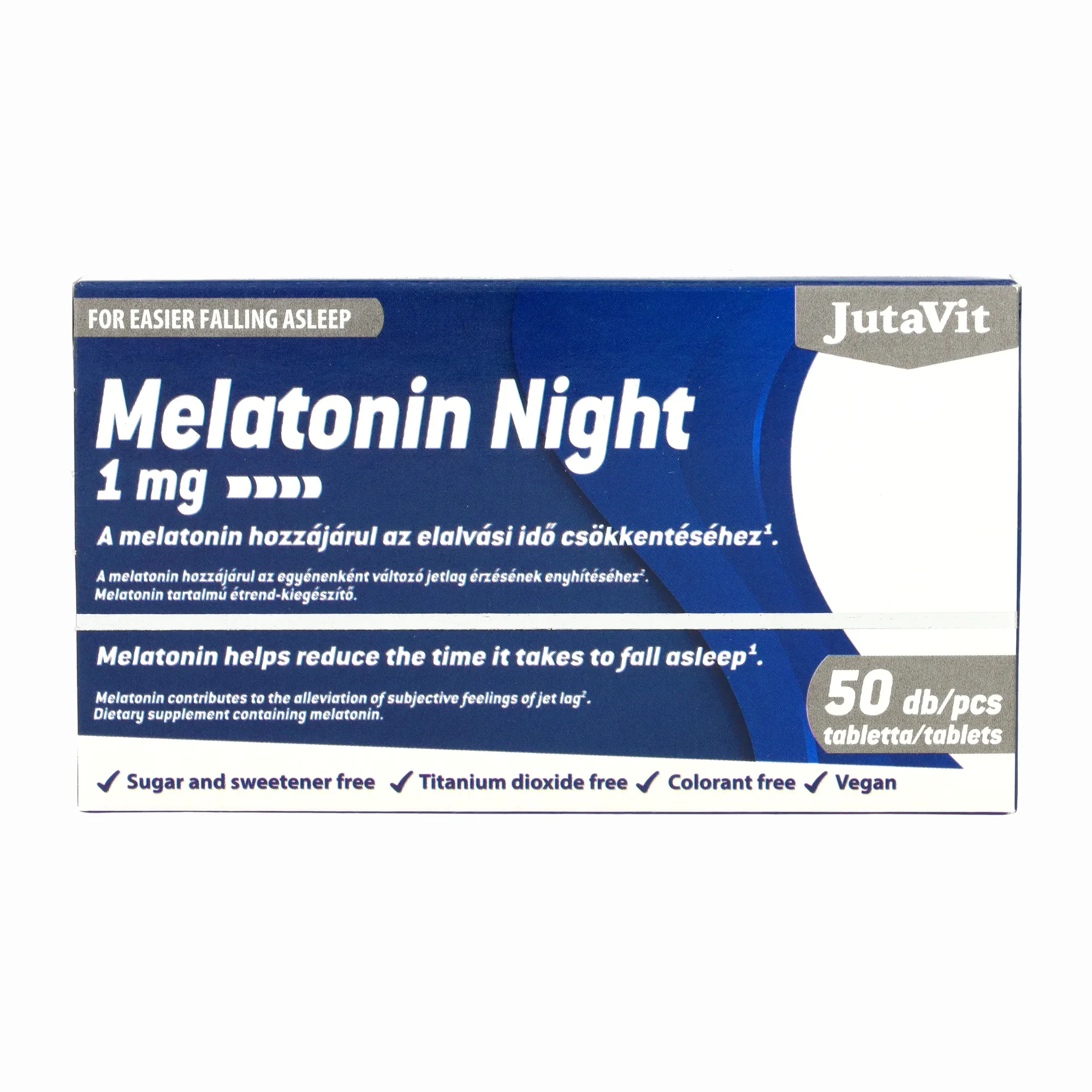 JutaVit Melatonin Night 1 mg 50 db