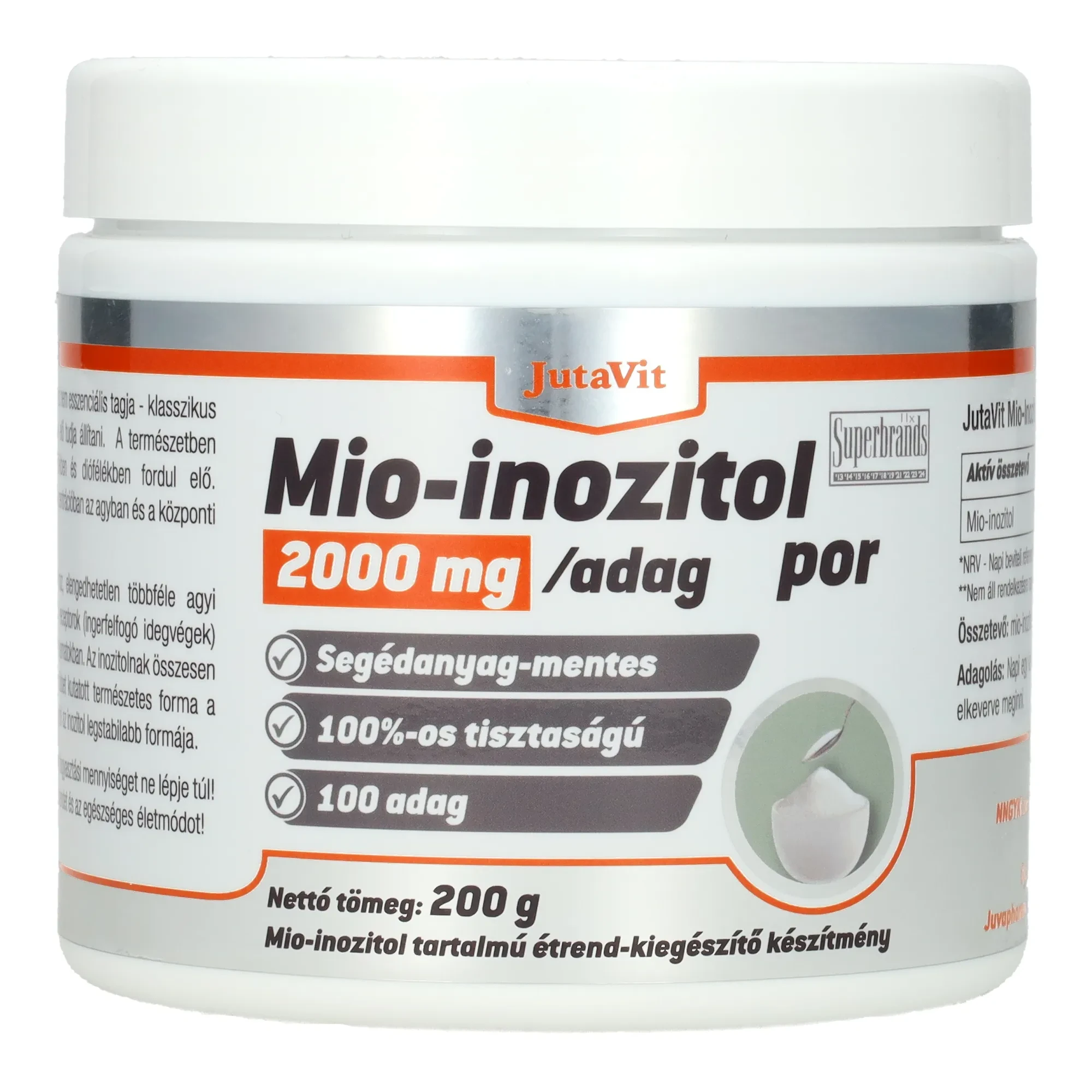 Jutavit Mio-Inozitol por 200 g