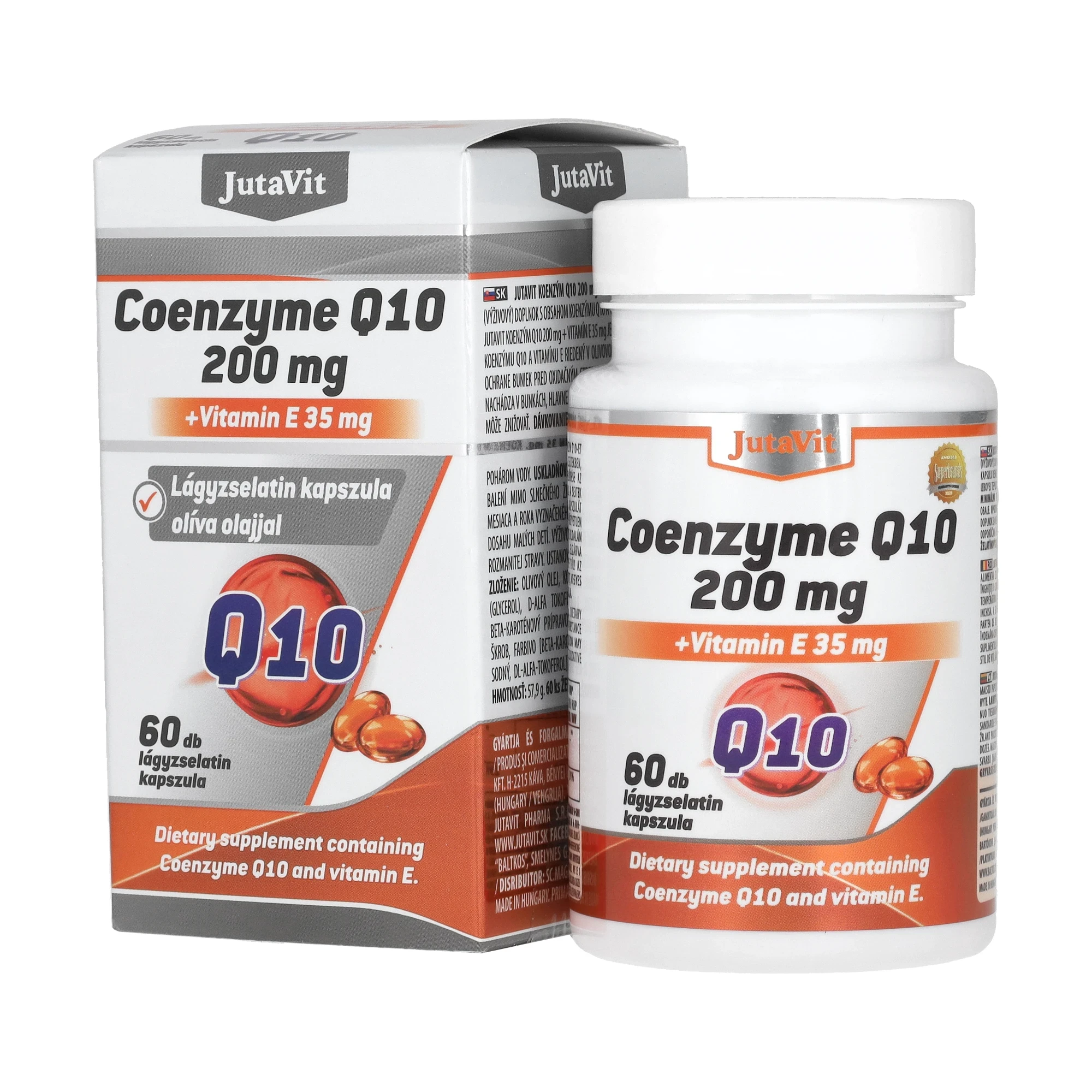 Jutavit Koemzin Q10 200 mg 60 db kapszula
