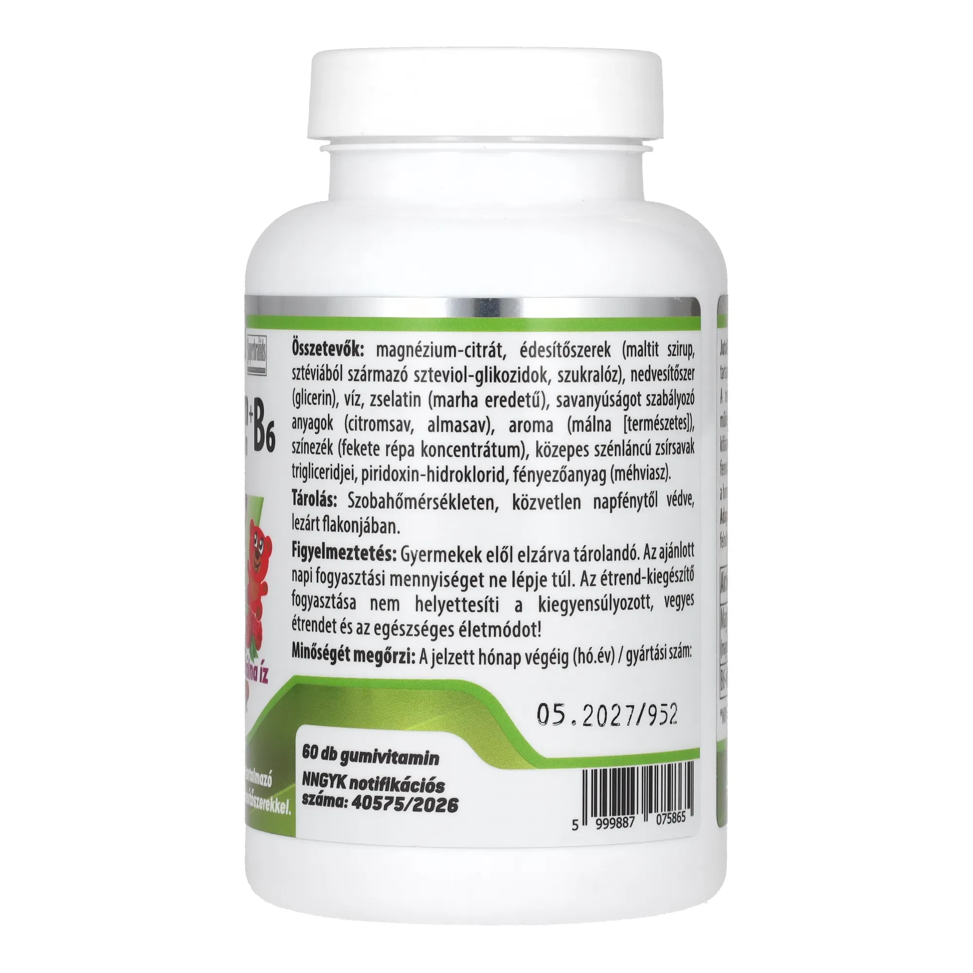 JutaVit Magnézium+B6 Gumivitamin KID 60db