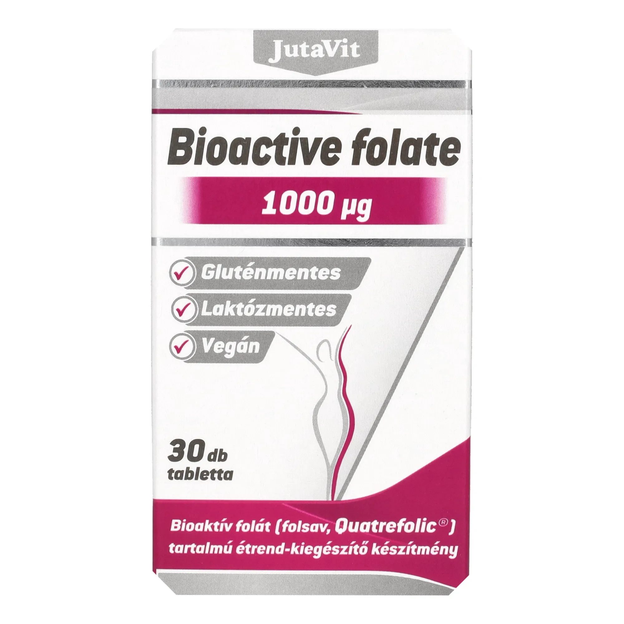 Jutavit Bioatív Folát 1000 µg 30 db Tabletta