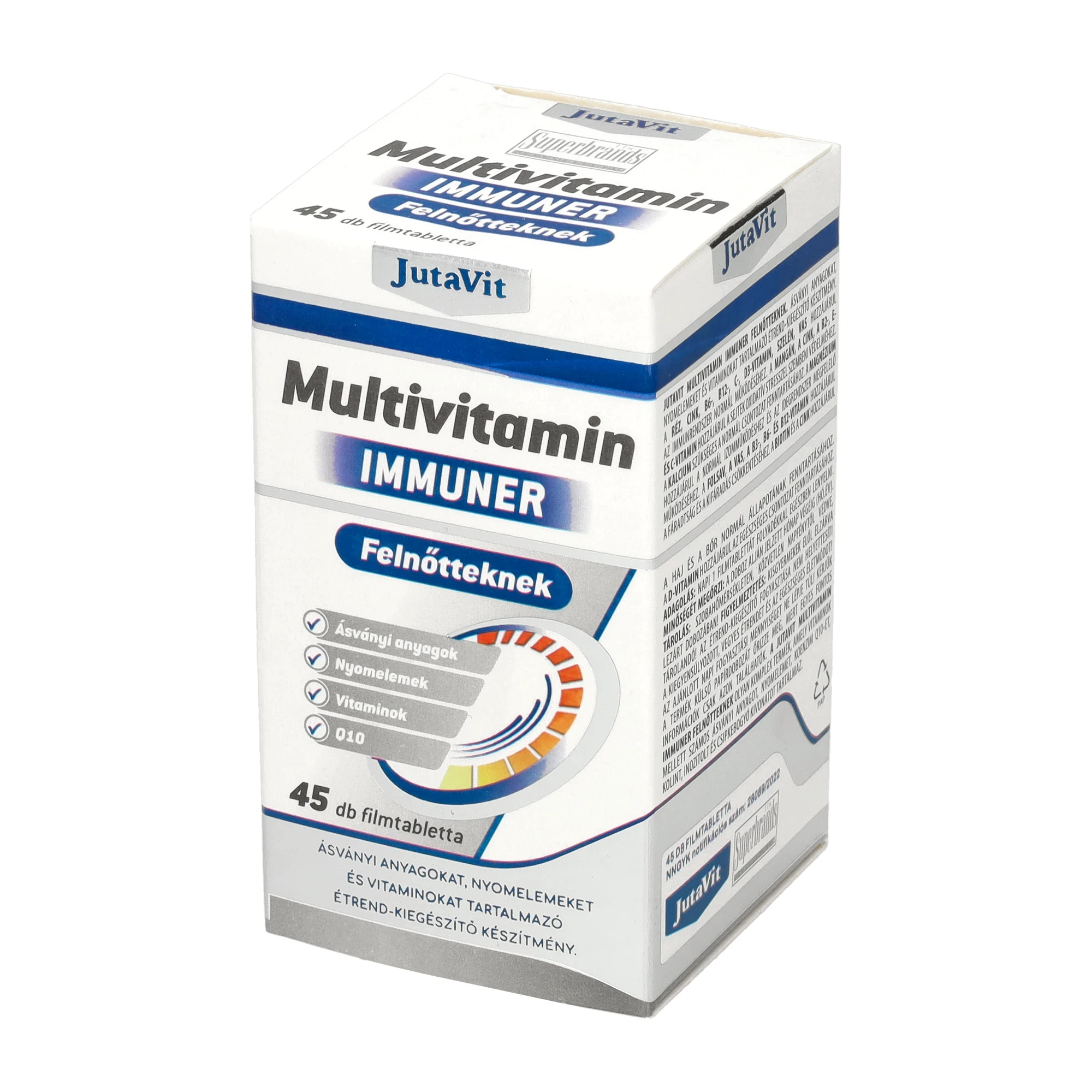 JutaVit multivitami felnőtt tabletta 45db