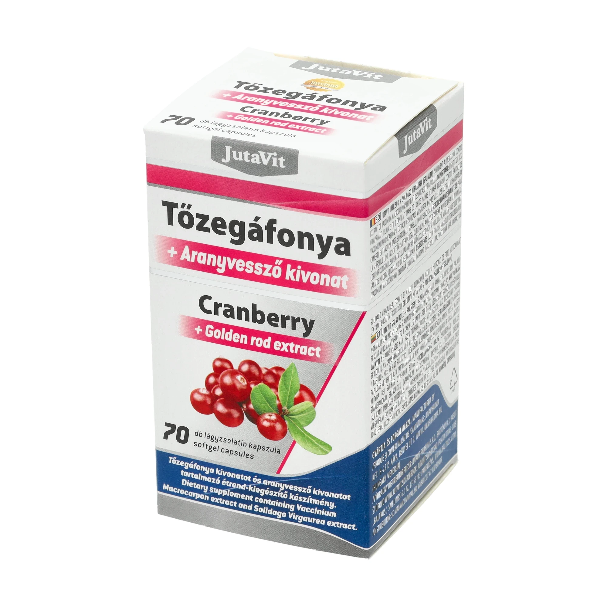 JutaVit Tőzegáfonya kapszula 70db