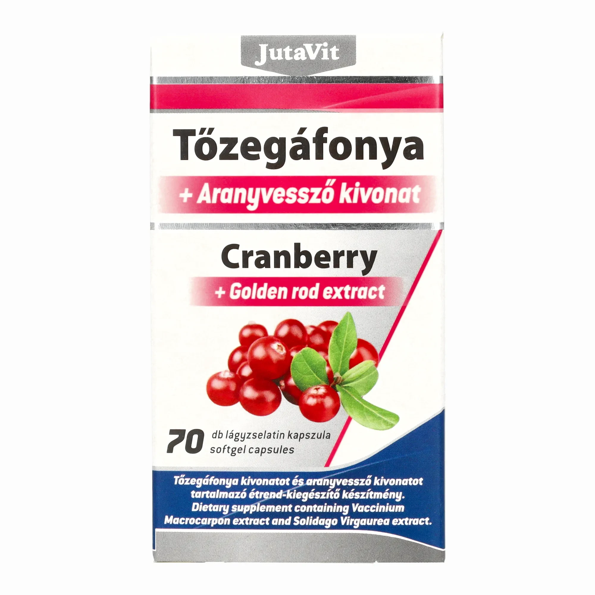 JutaVit Tőzegáfonya kapszula 70db
