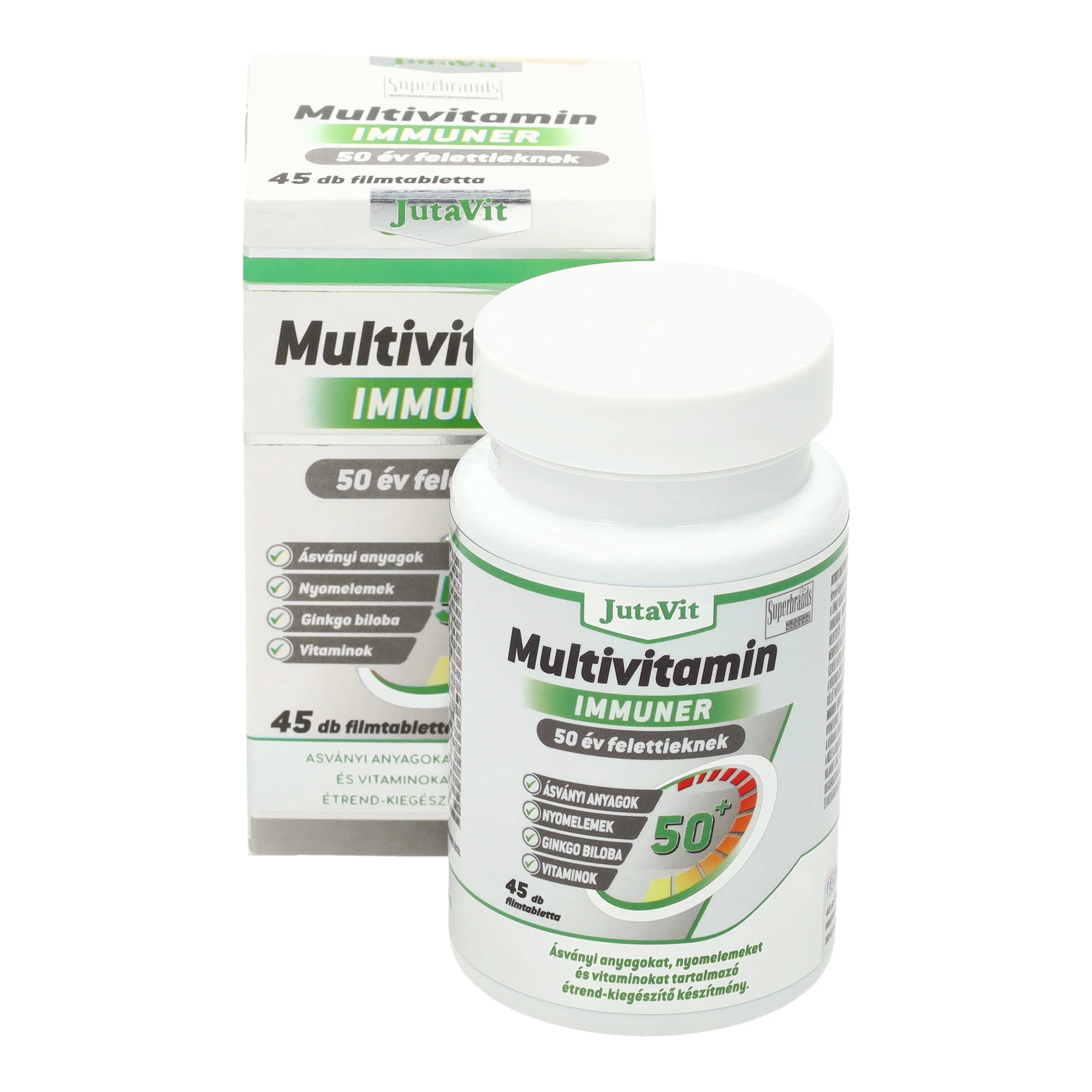 JutaVit multivitamin Senior tabletta 45db 50+