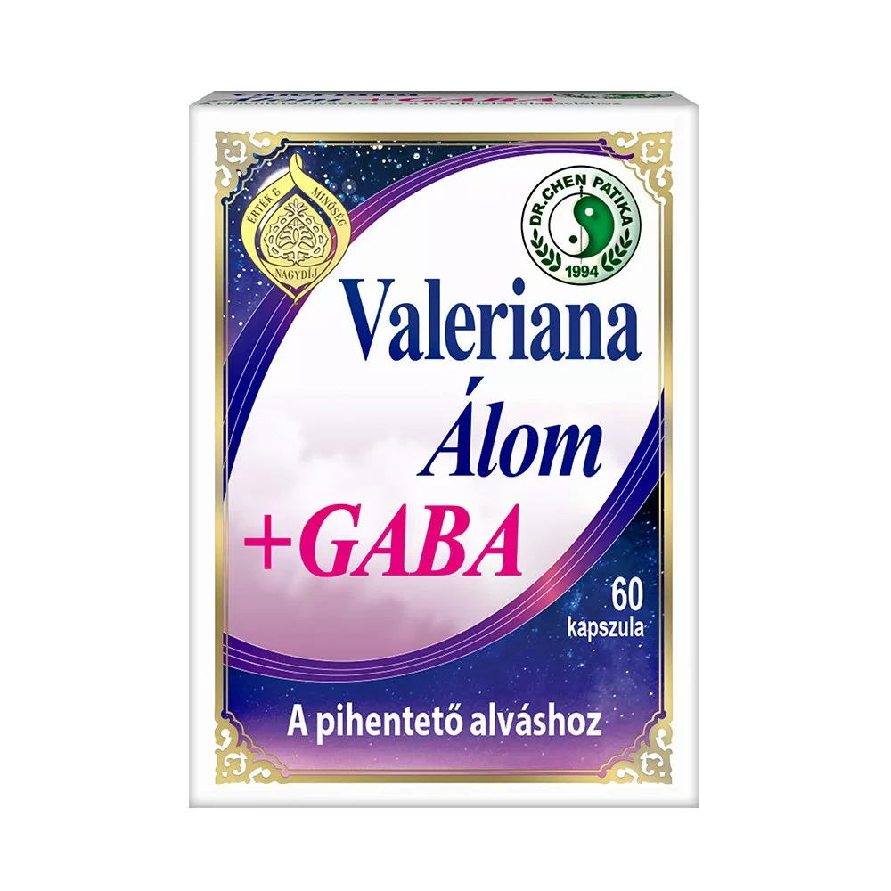 Dr. Chen Valeriana Álom + GABA kapszula 60db