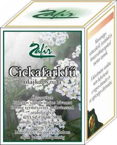 Zafír Cickafark olajkapszula 60 db