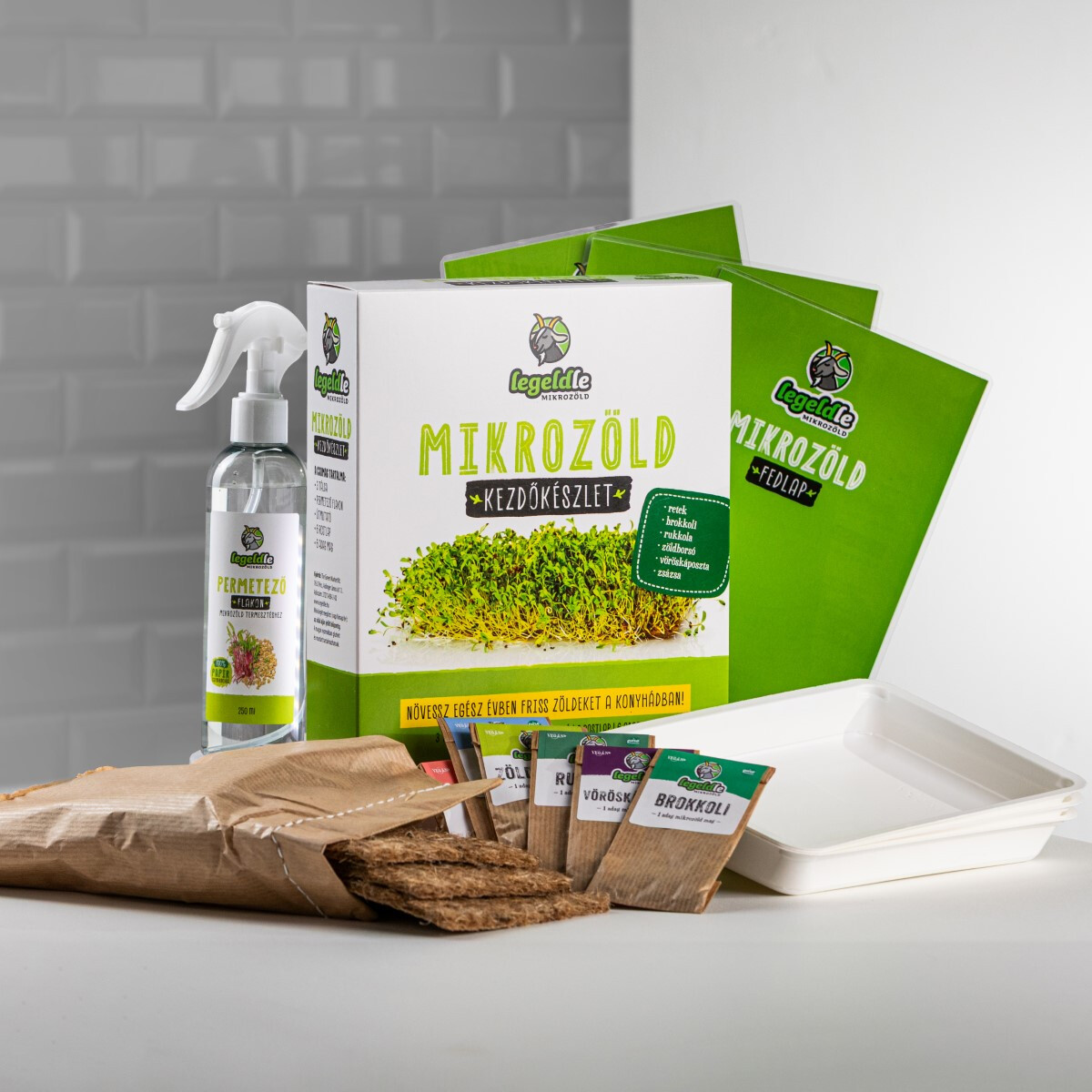 Legeldle Mikrozöld kezdőkészlet 1db