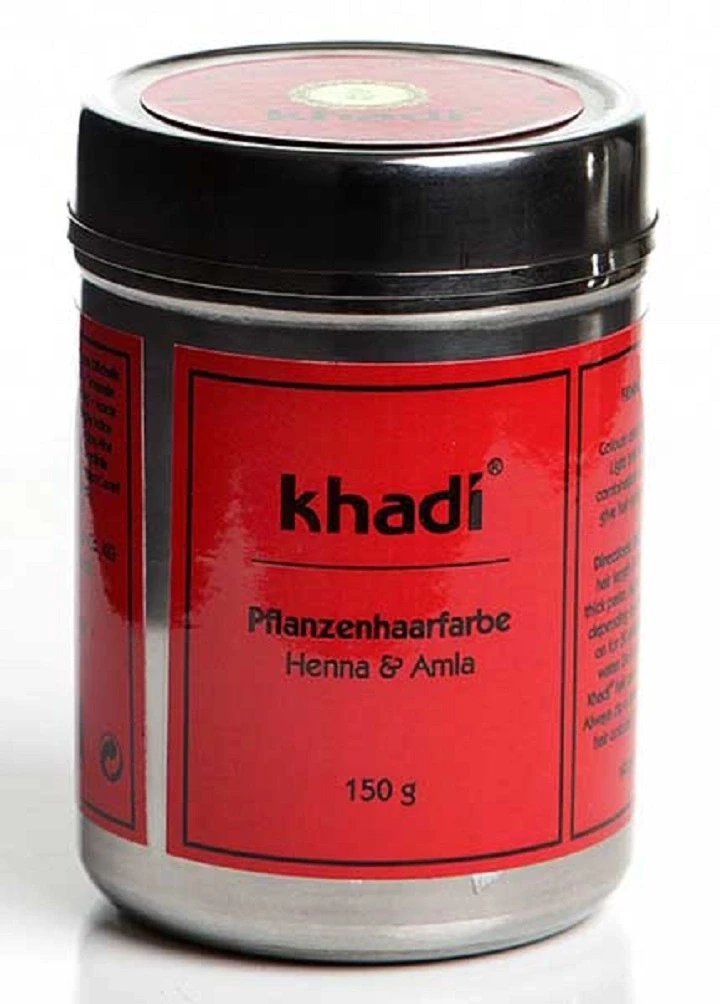 Khadi Henna Amla növényi hajfesték por 150 g