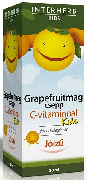 INTERHERB VITAL Grapefruitmag csepp KIDS C-vitaminnal 20ml