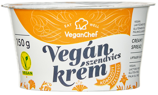 VeganChef Kenhető Növényi Krém Körözött Ízesítésű 150g