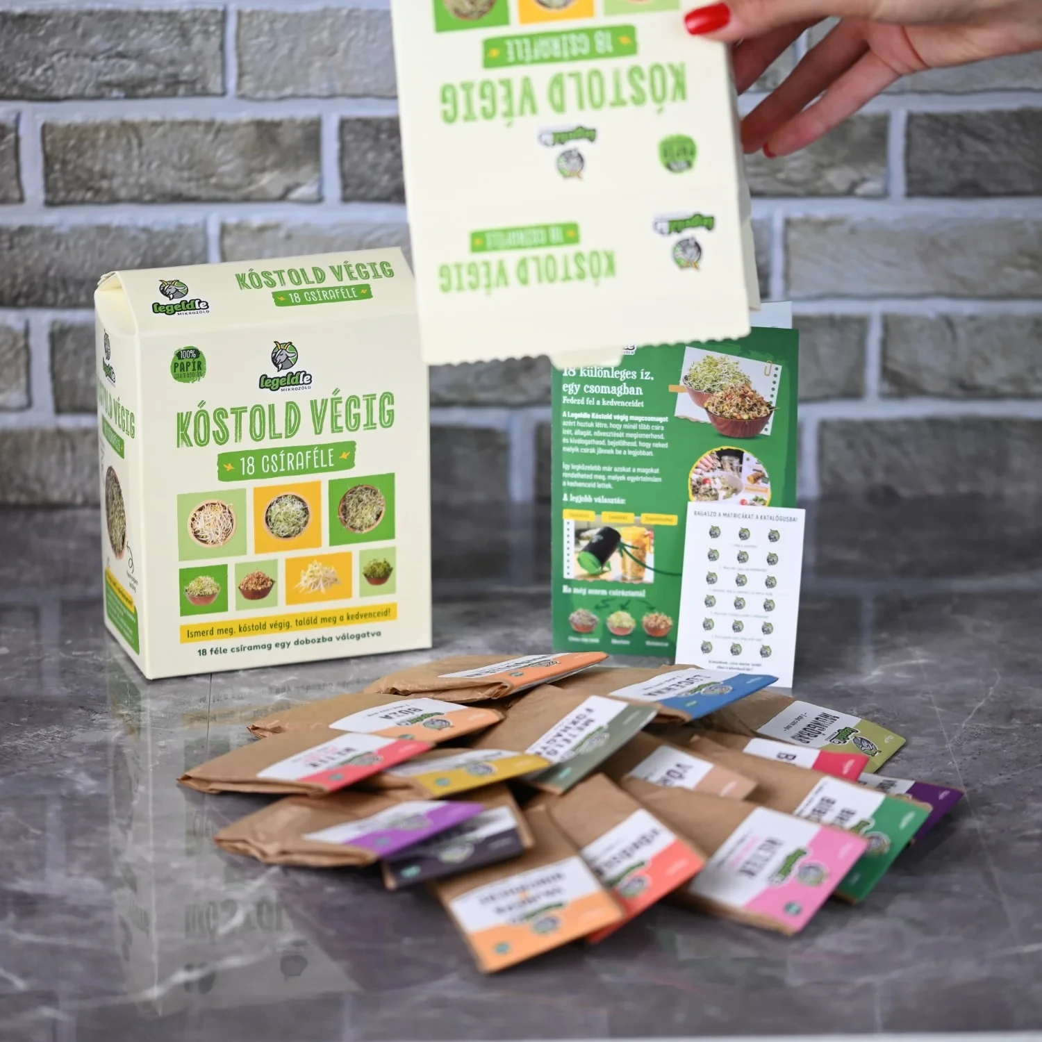 Legeldle Kóstold Végig csíramag válogatás
