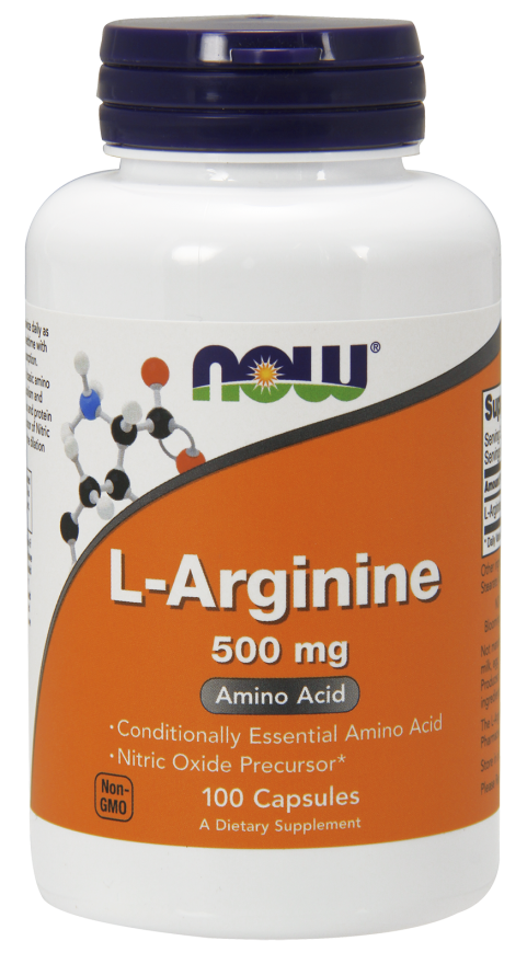 Now L-Arginin kapszula 100db 500mg