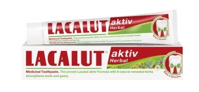 Lacalut aktív Herbal fogkrém 75 ml