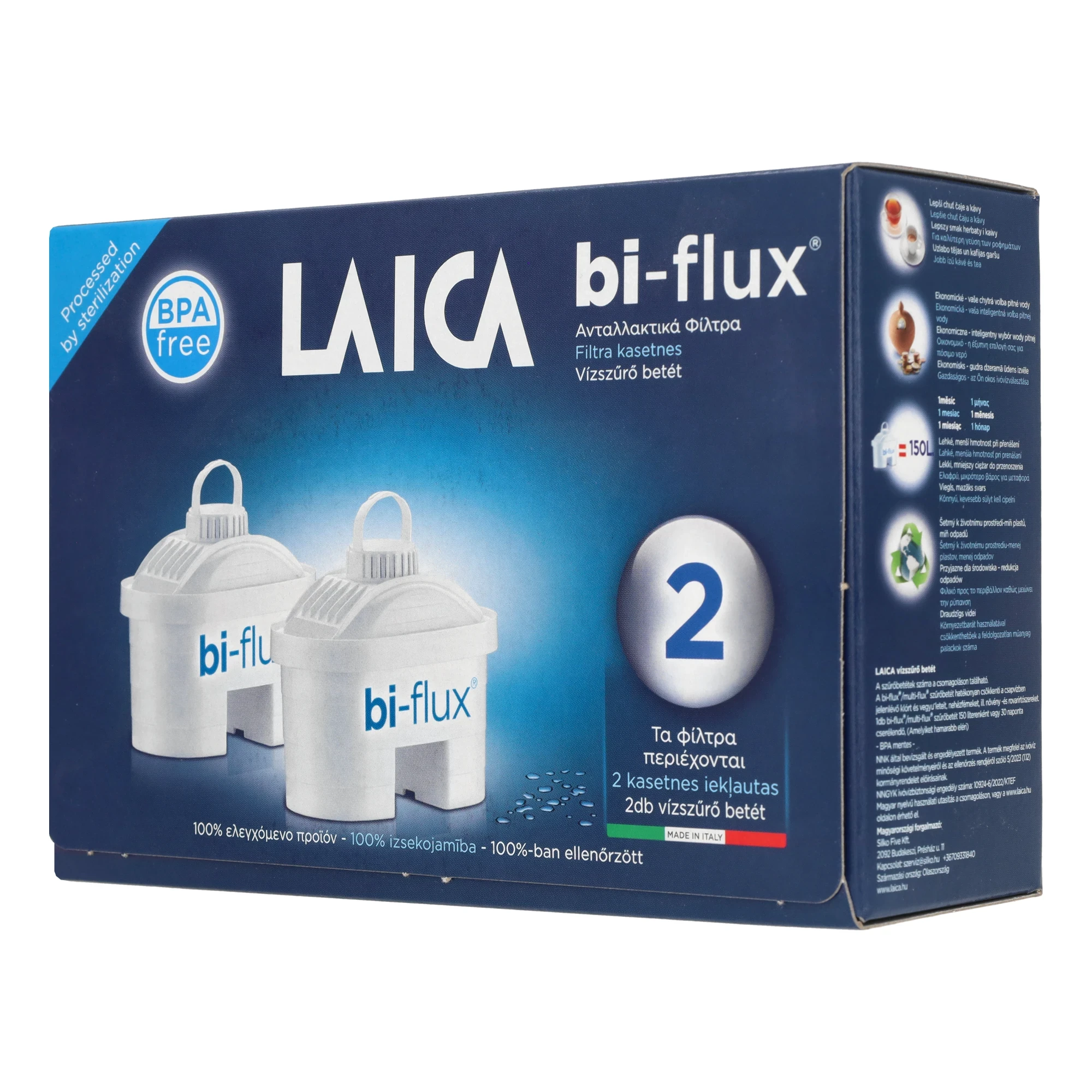 Laica Bi-flux szűrőbetét 2db