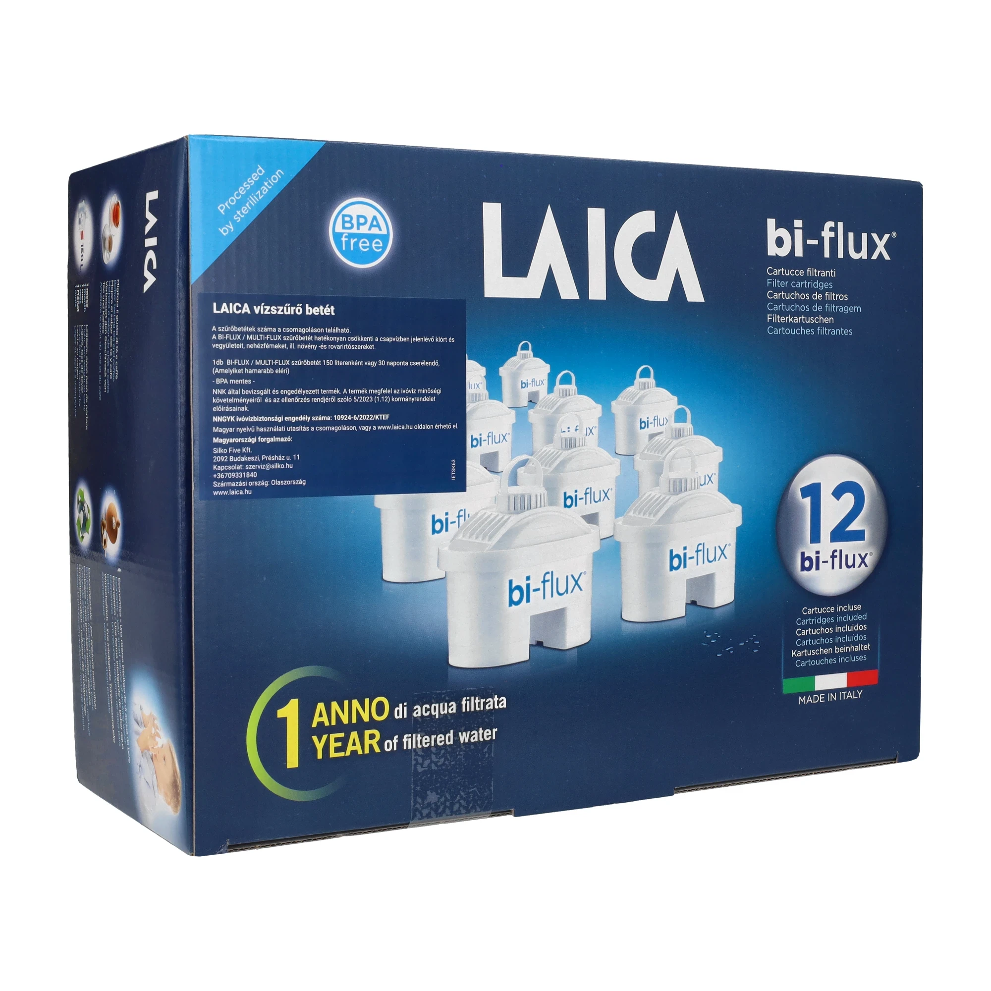 Laica Bi-flux szűrőbetét 12db