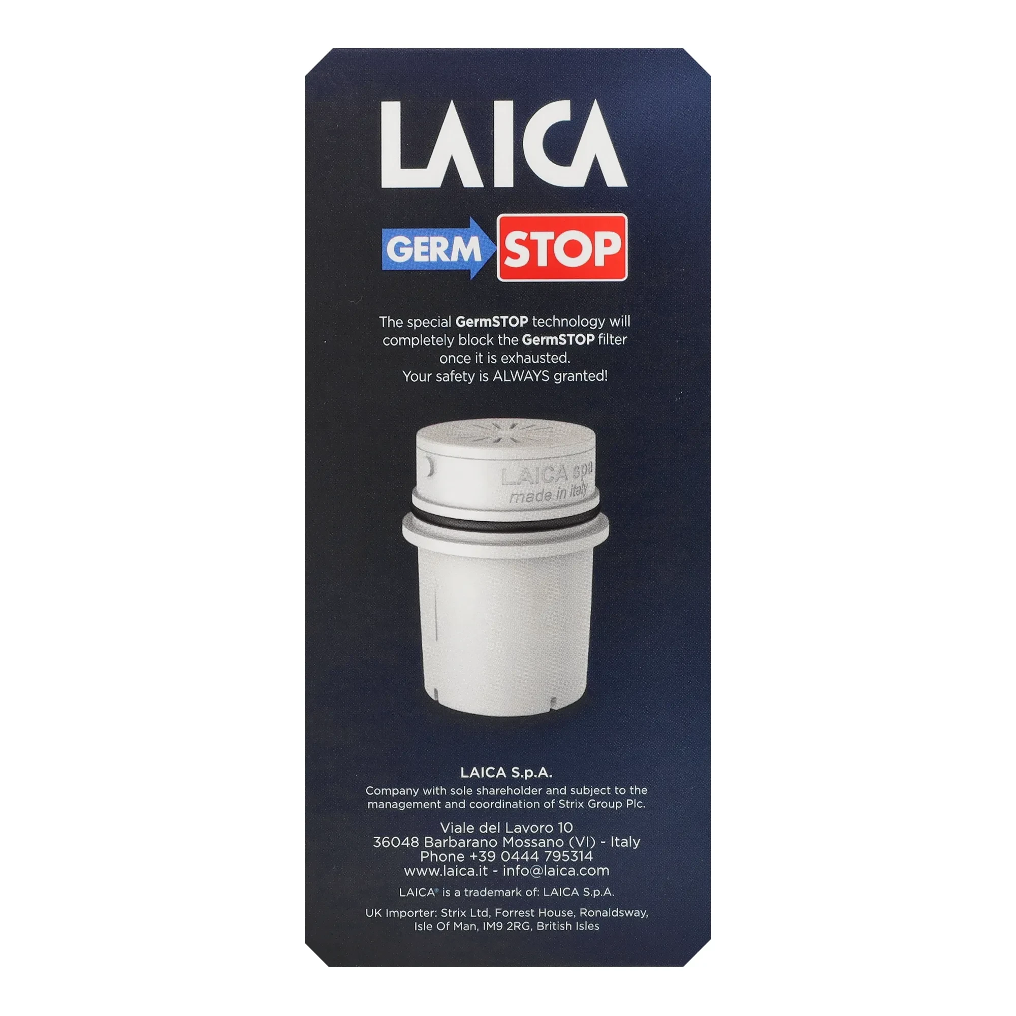 Laica germ-stop baktériumszűrő betét 1db