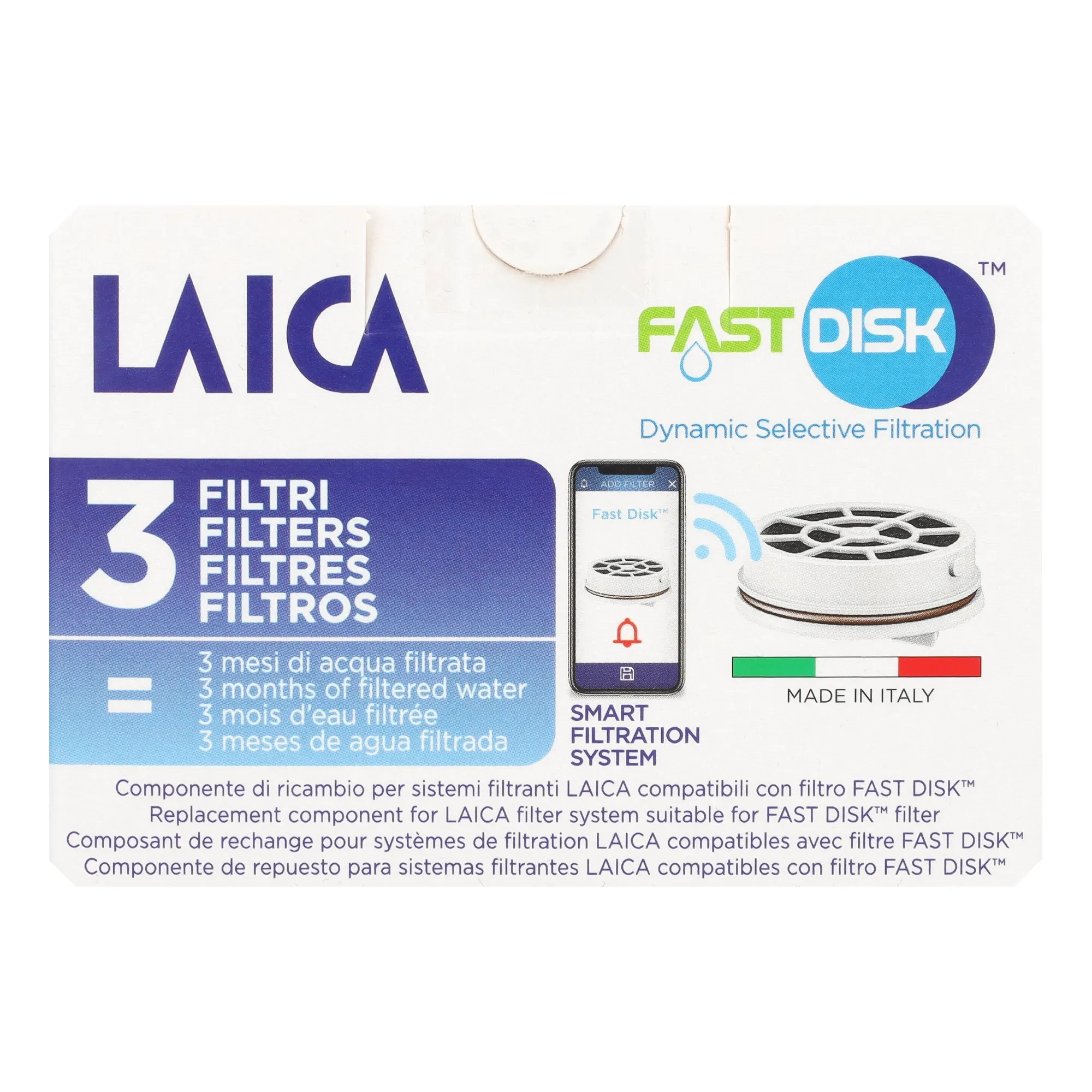 Laica Instant Fast Disk szűrő 3 db-os