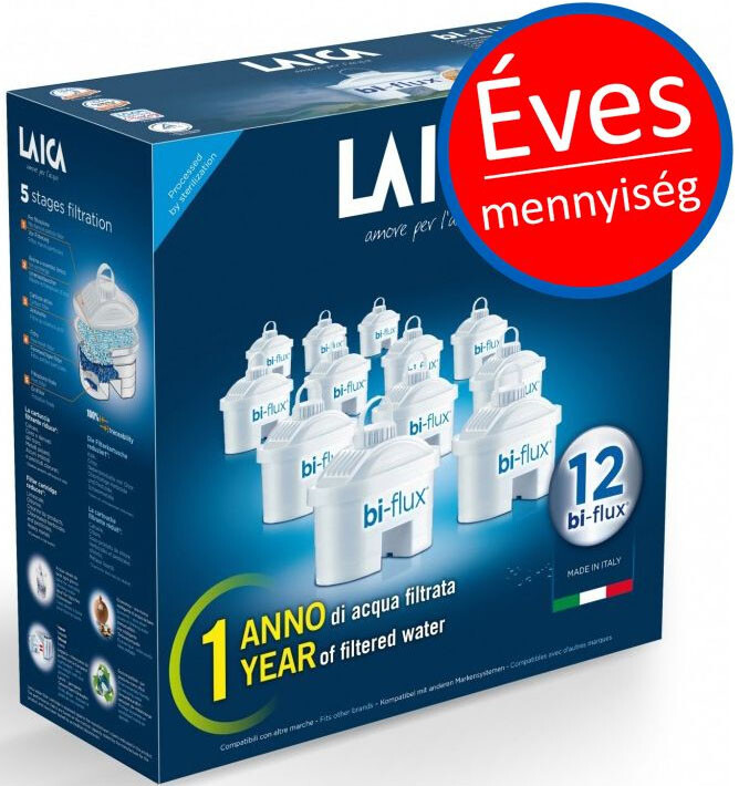Laica Bi-flux szűrőbetét 12db
