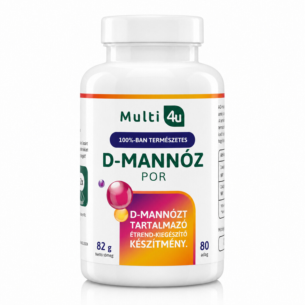 Multi4U D-Mannóz por 82 g 80 adag