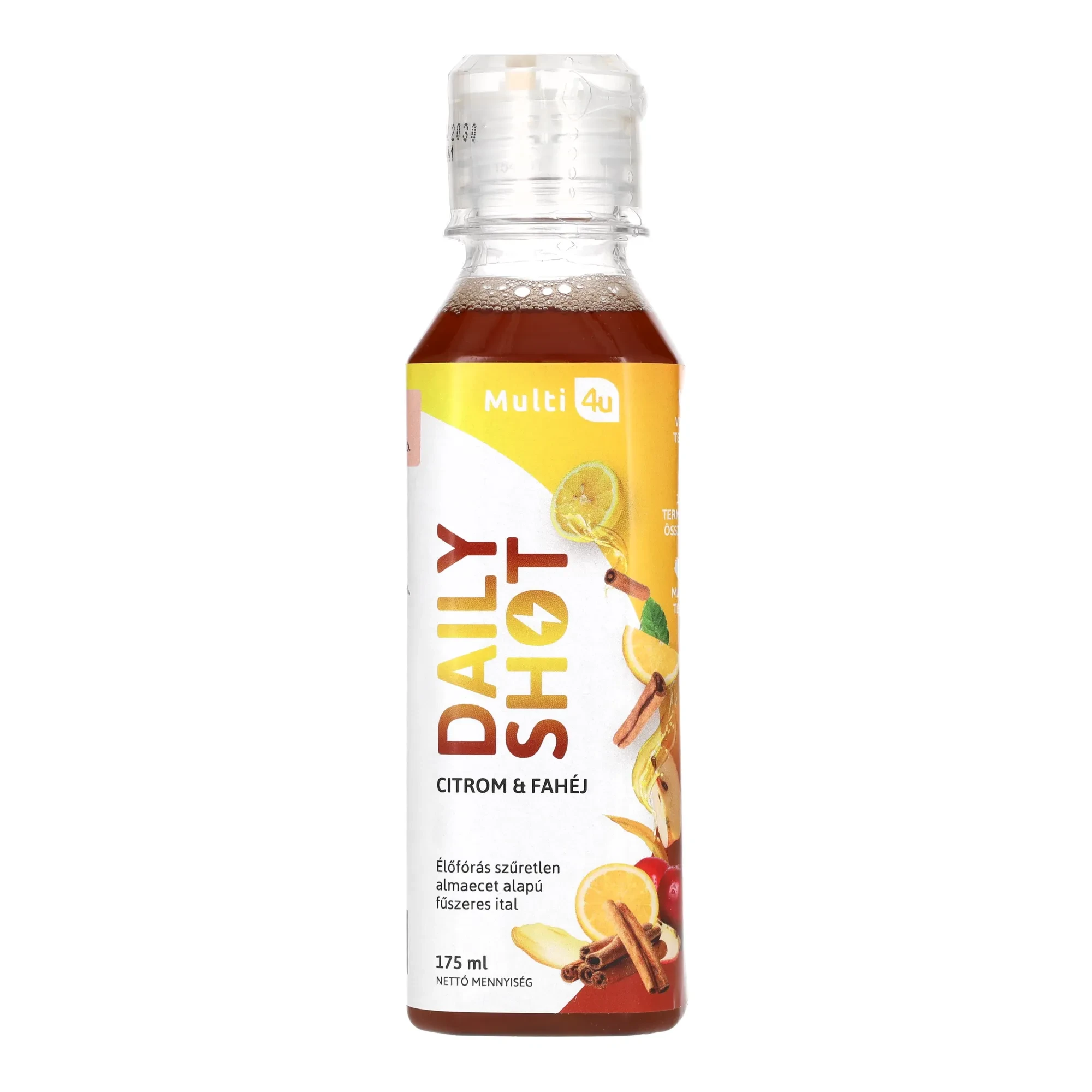 Multi 4U DAILY SHOT Citrom & Fahéj 175 ml