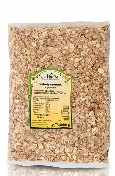 Pehelykeverék 4 gabonából 1000 g (Dénes Natura)