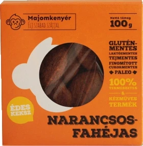 Majomkenyér narancsos fahéjas paleokeksz 100 g