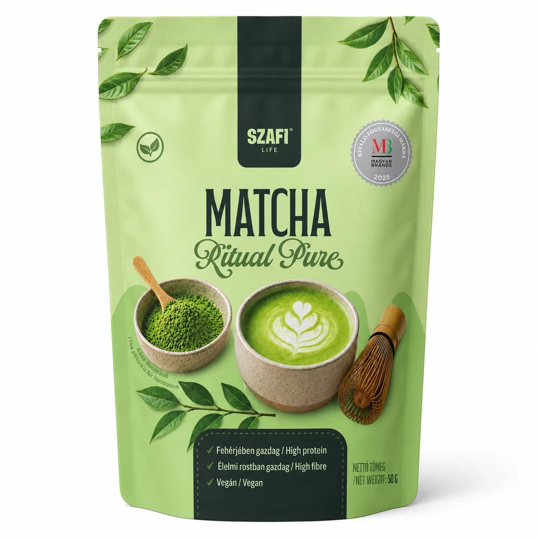Szafi Life Matcha Ritual pure 50g (gluténmentes)