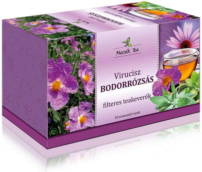 Mecsek Virucisz Bodorrózsás filteres teakeverék 20db
