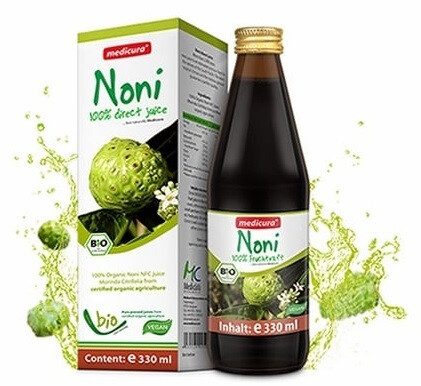 Medicura Noni 100% Bio gyümölcslé 330ml