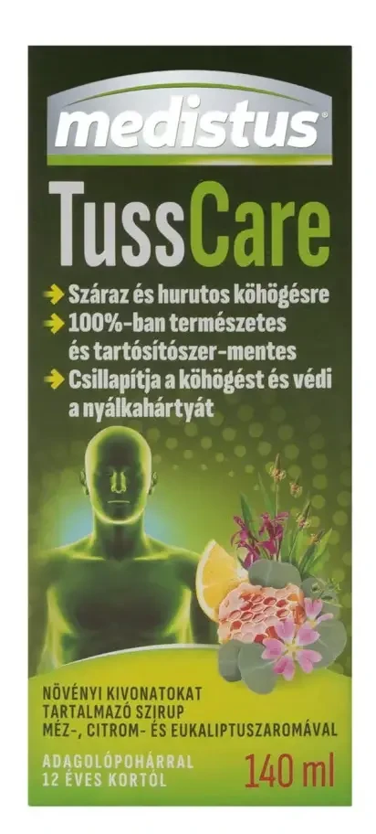 Medistus TussCare Szirup Felnőtt 140ml
