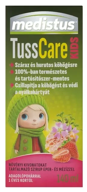 Medistus TussCare Szirup Junior 140ml
