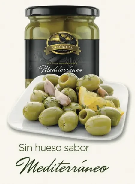 La Tórtola Mediterrán olívabogyó, magozott 370g