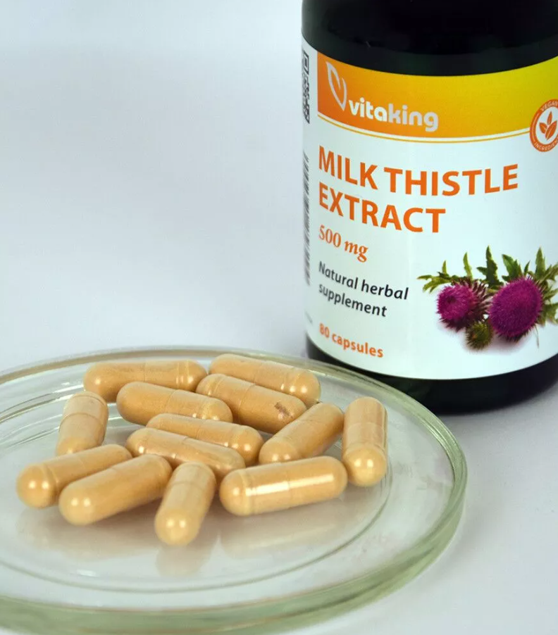 VK Máriatövis Milk Thistle Extract 80db 500mg