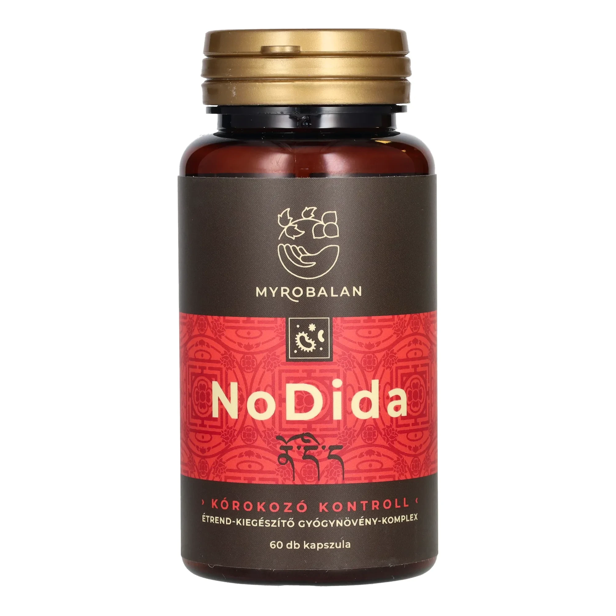 Myrobalan NoDida Candida, gombák és élősködők elleni gyógynövény-komplex 60db