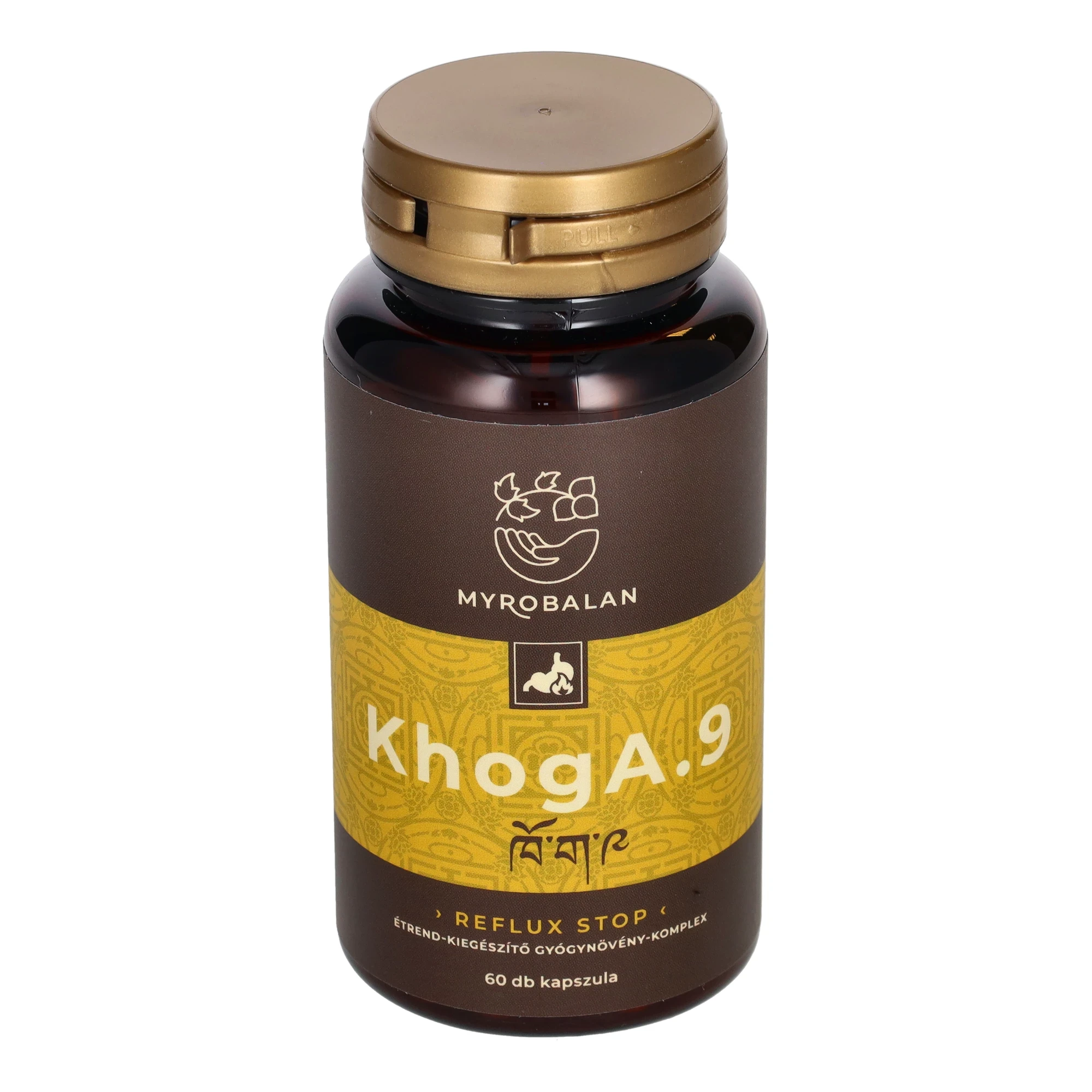 Myrobalan KhogA.9 gyomorégés, reflux elleni gyógynövény-komplex 60db