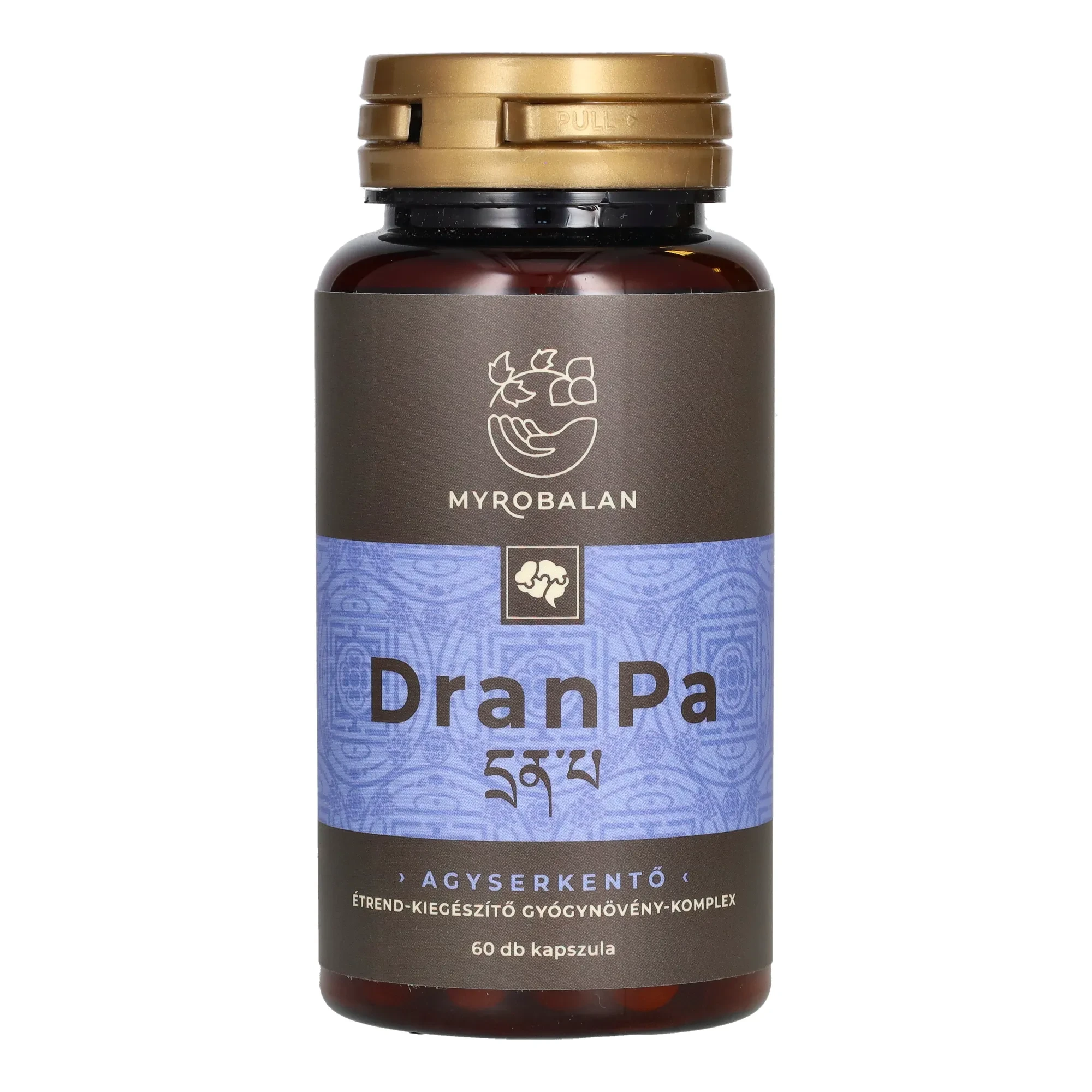 Myrobalan DranPa agyserkentő és memóriajavító gyógynövény-komplex 60db