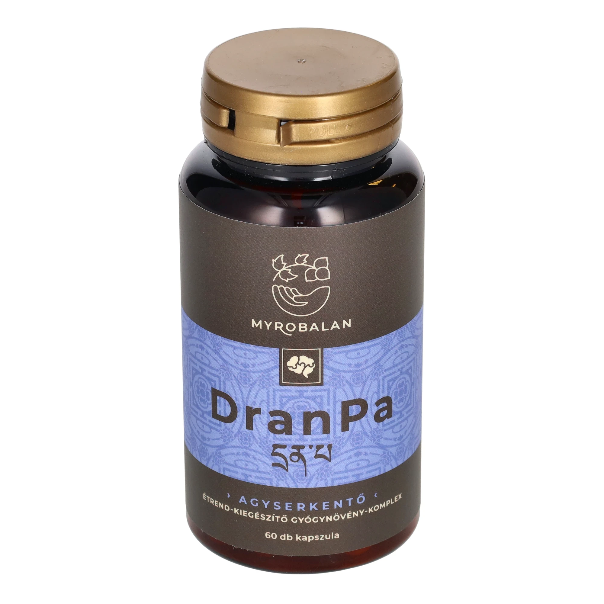 Myrobalan DranPa agyserkentő és memóriajavító gyógynövény-komplex 60db