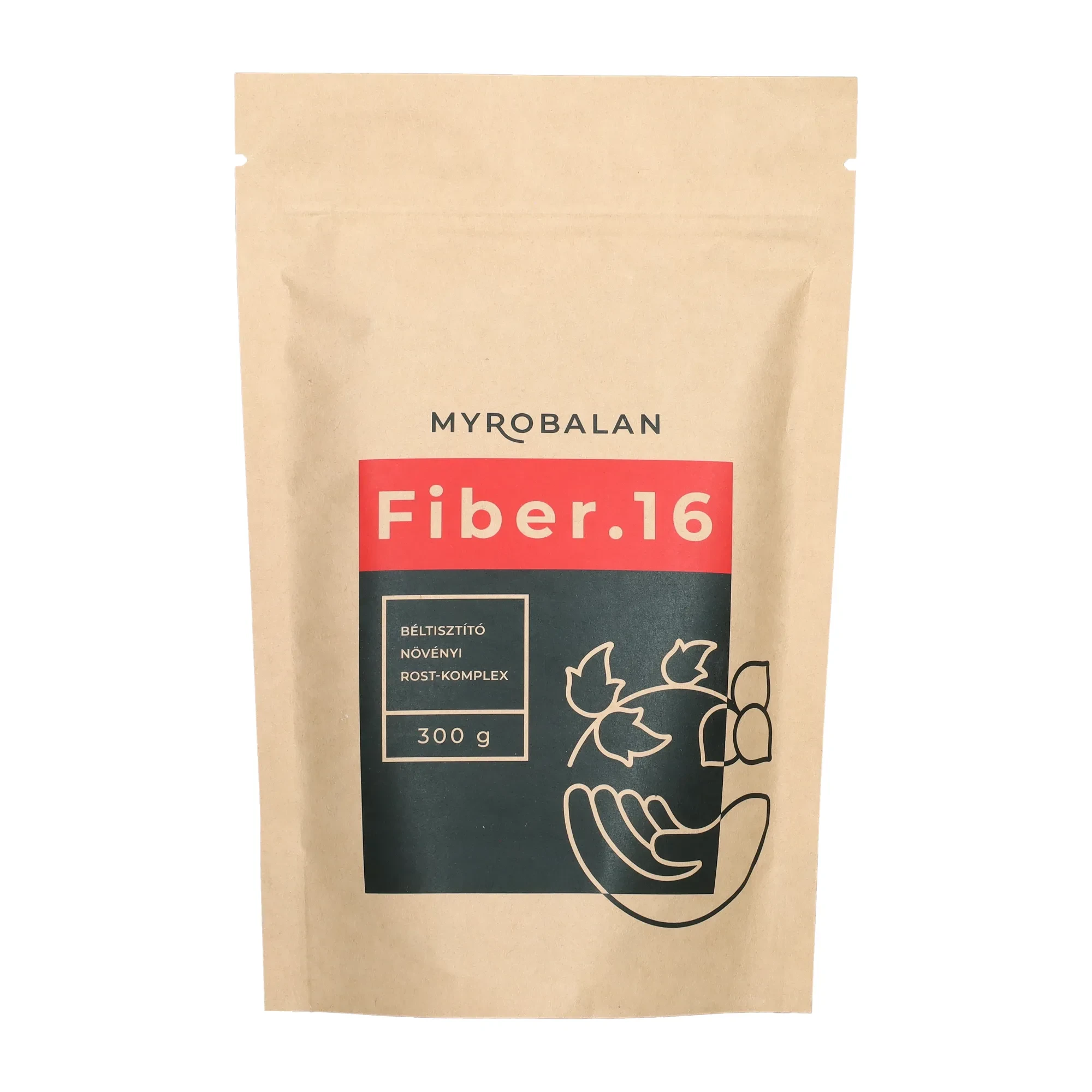 Myrobalan Fiber.16 prebiotikus béltisztító növényi rost-komplex 300g