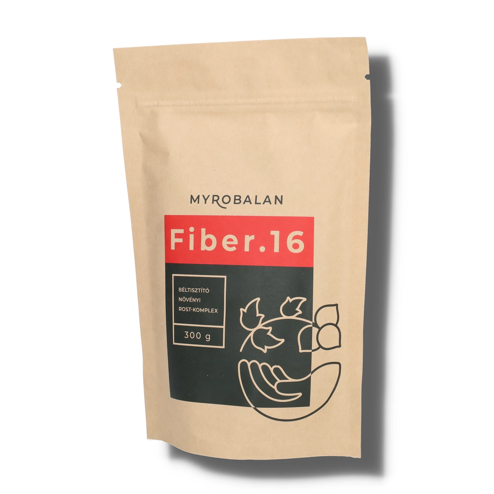 Myrobalan Fiber.16 prebiotikus béltisztító növényi rost-komplex 300g
