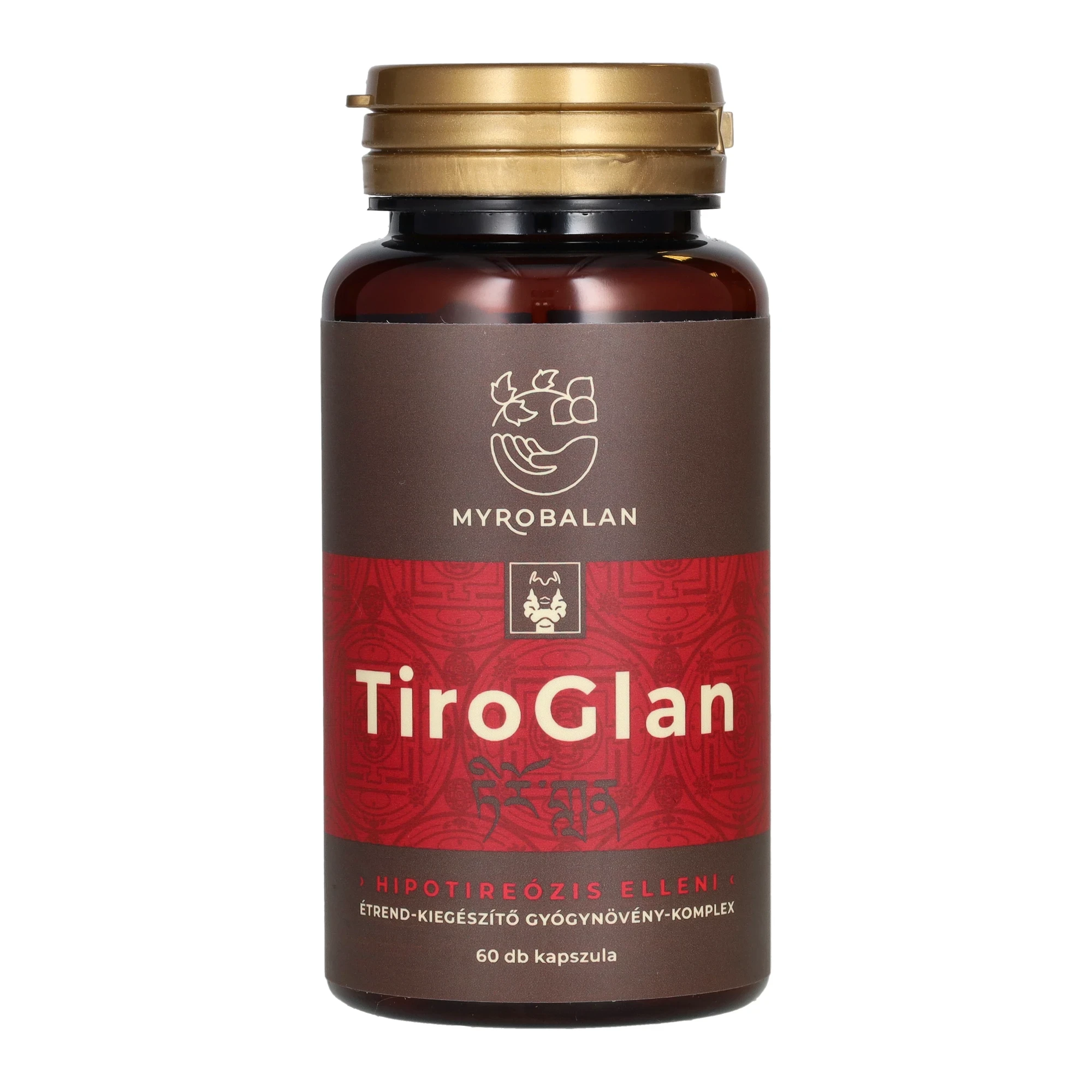 Myrobalan TiroGlan pajzsmirigy-alulműködés elleni gyógynövény-komplex 60db