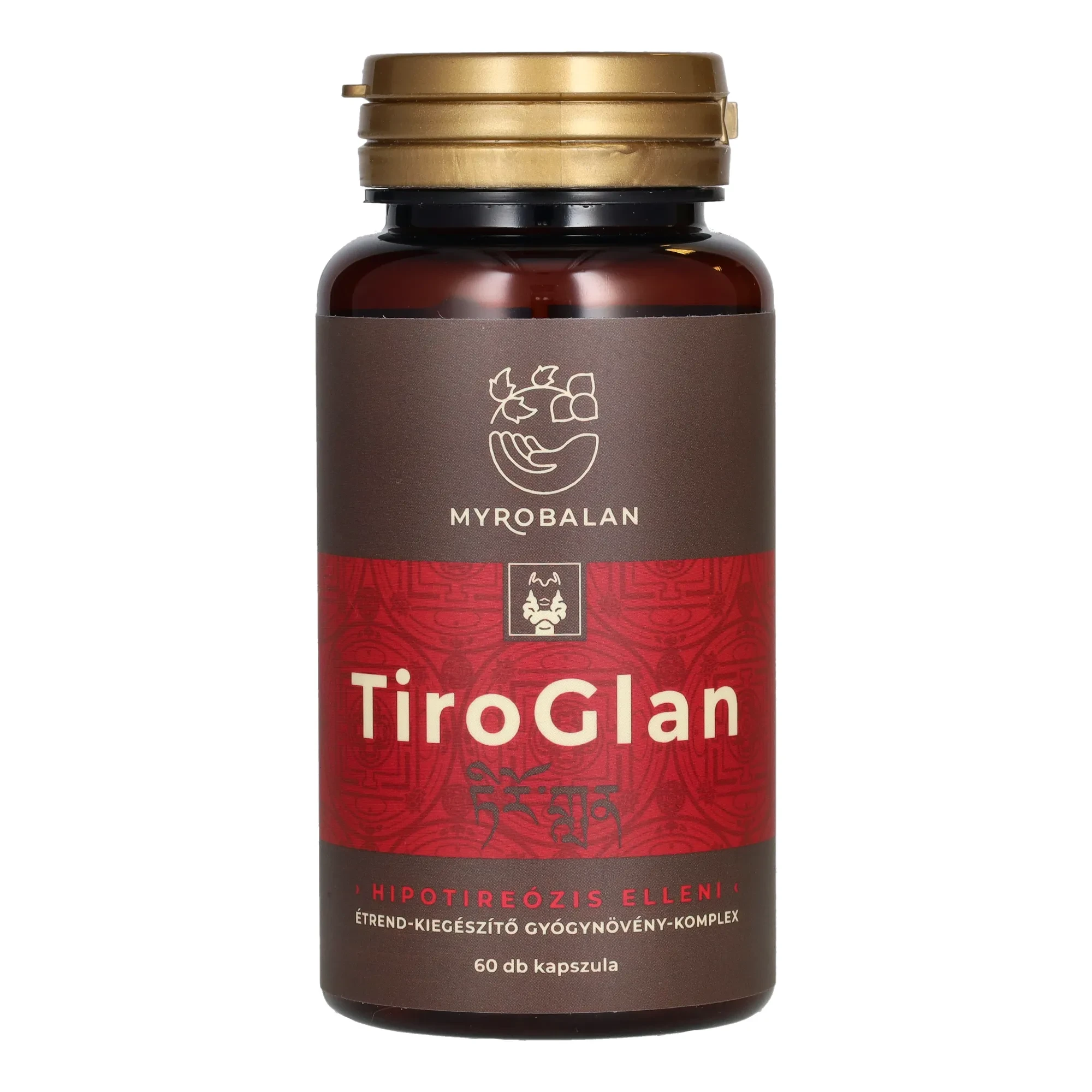 Myrobalan TiroGlan pajzsmirigy-alulműködés elleni gyógynövény-komplex 60db