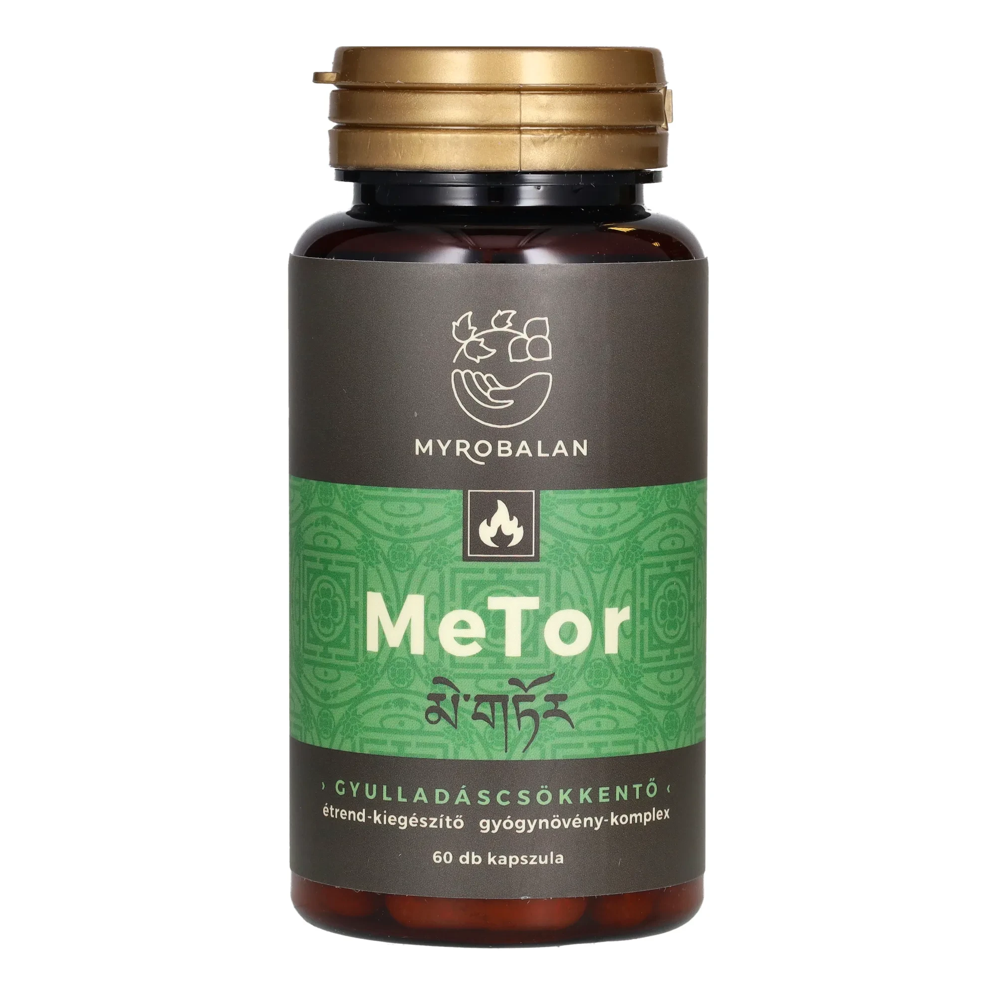 Myrobalan MeTor gyulladáscsökkentő gyógynövény-komplex 60db